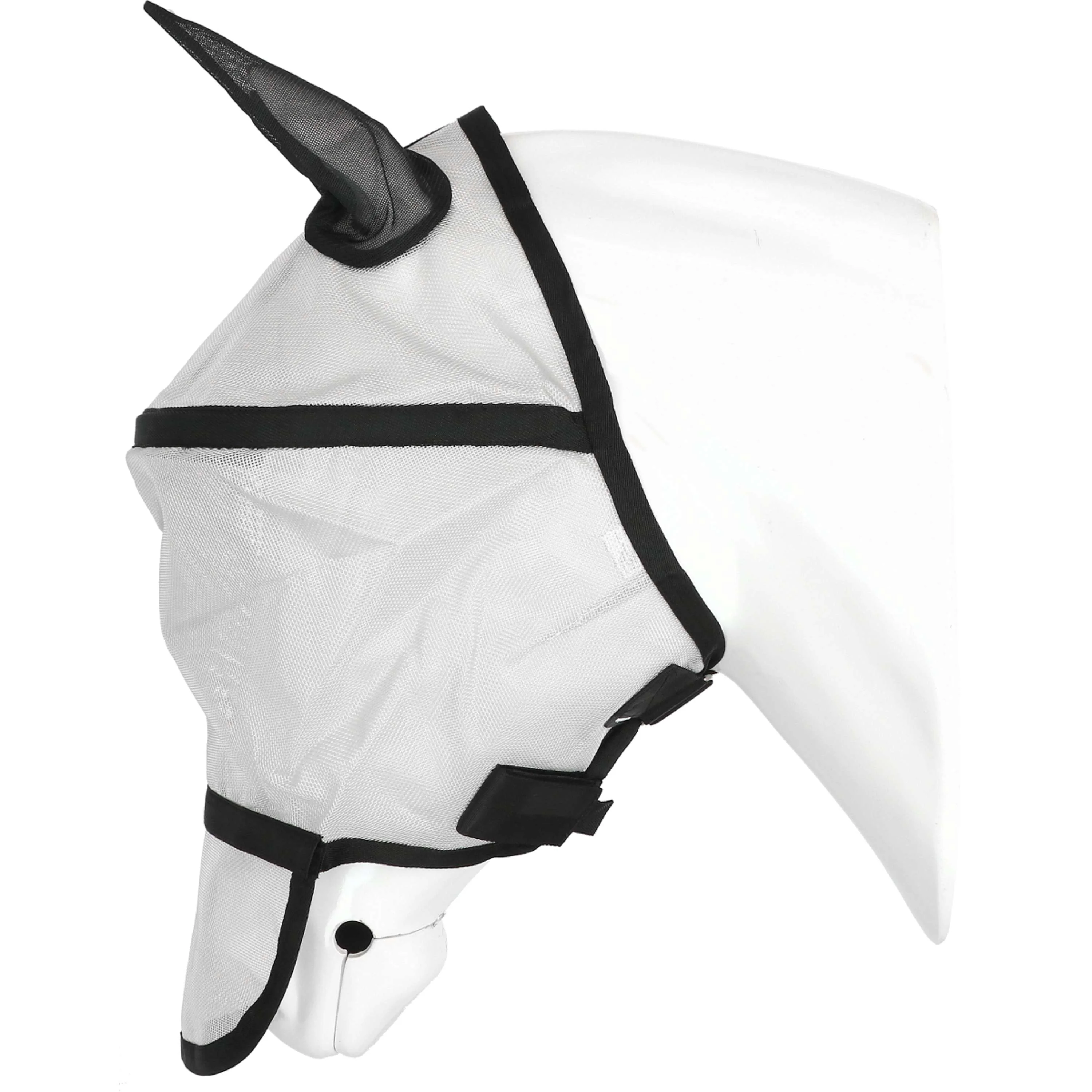 EQUITHÈME Fliegenmaske Protec mit UV-Schutz Silber - Image 4