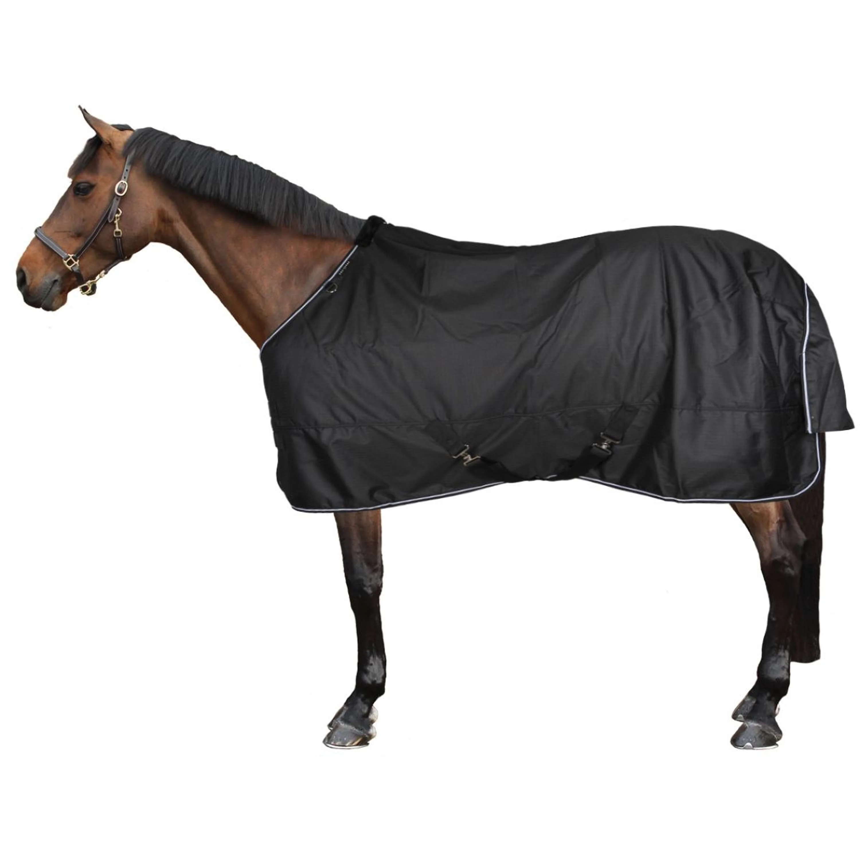 EQUITHÈME Outdoordecke Tyrex 600D Standard 150g Schwarz - Image 2