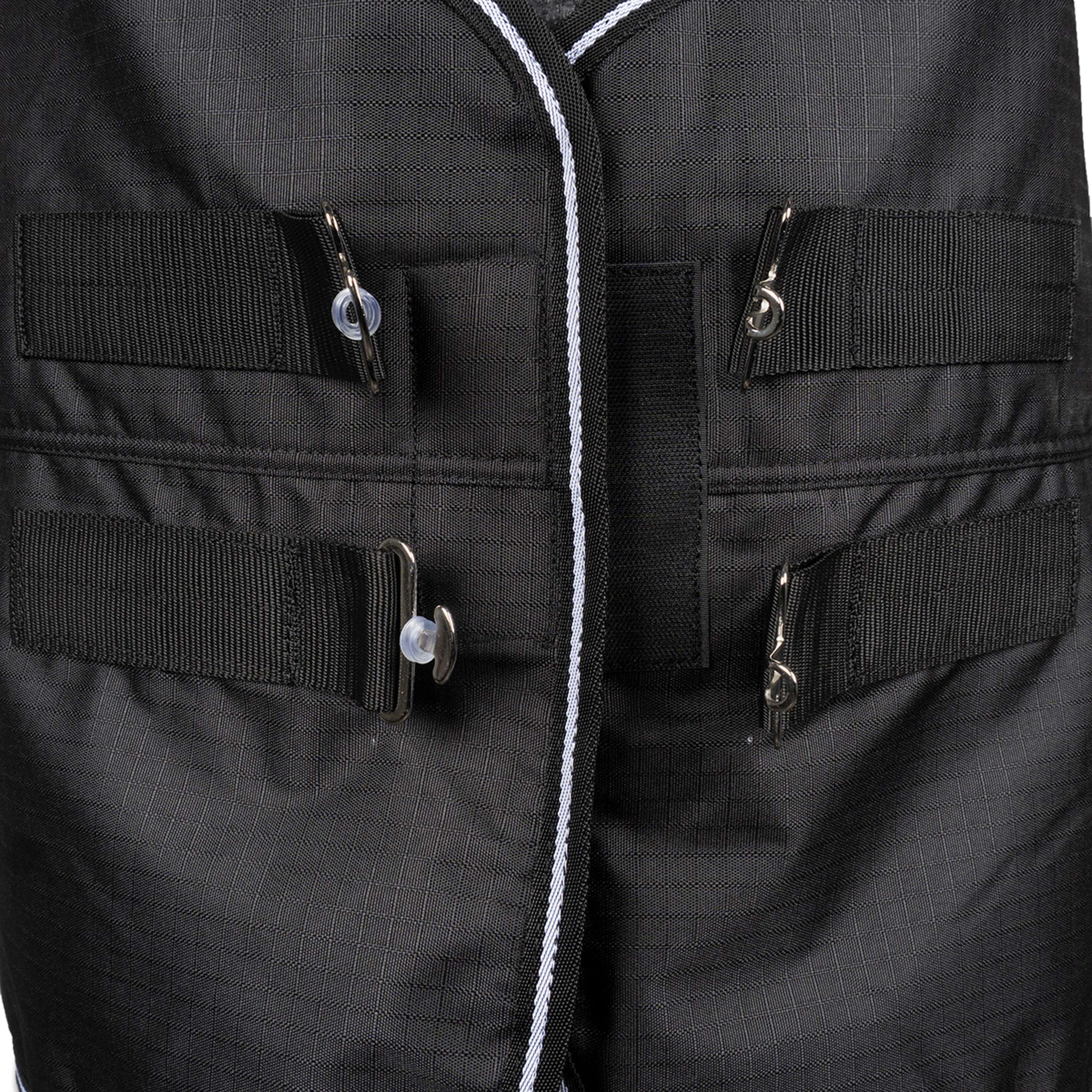 EQUITHÈME Outdoordecke Tyrex 600D Standard 150g Schwarz - Image 6