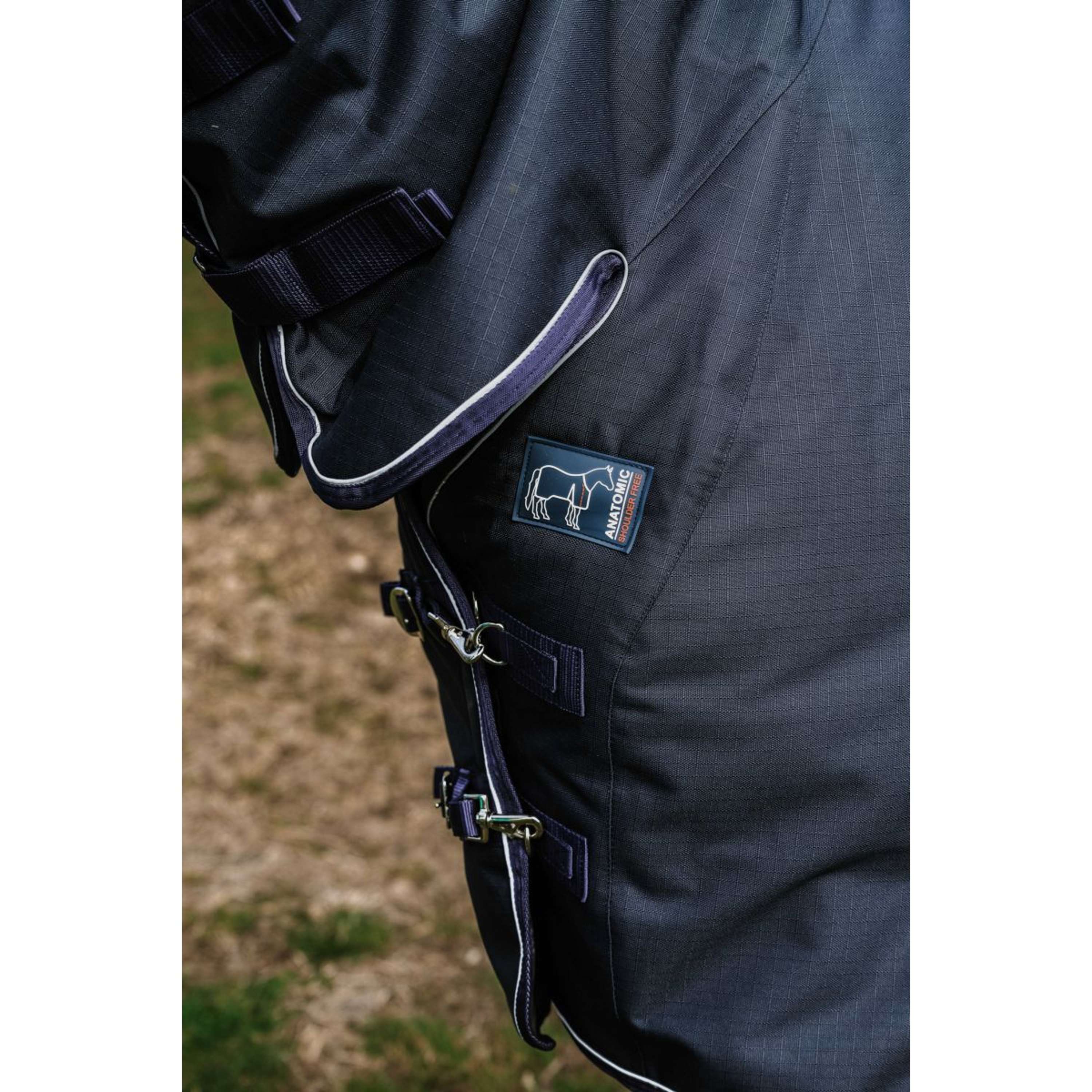 EQUITHÈME Outdoordecke Anatomic Combi 1200D 200g Navy - Image 5