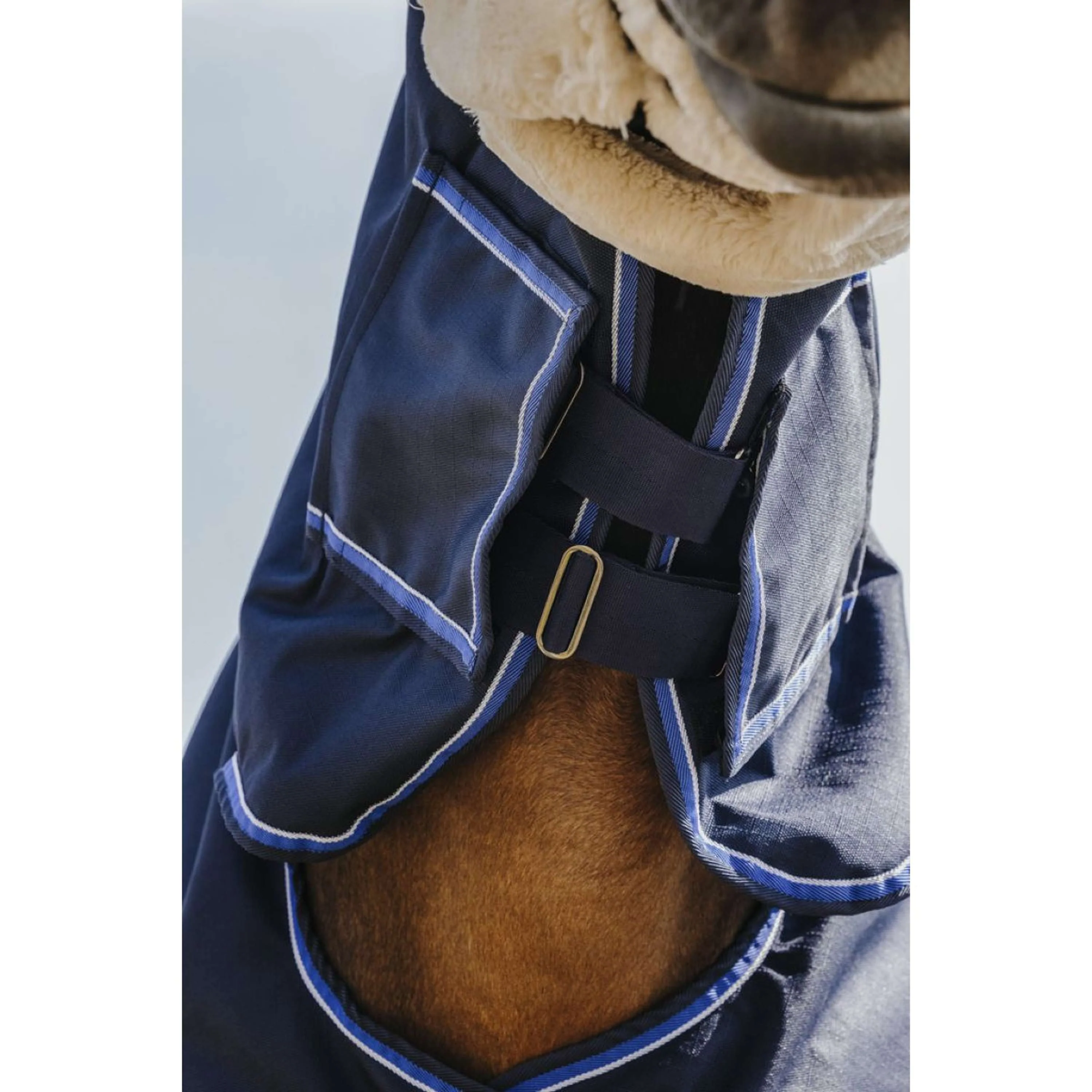EQUITHÈME Outdoordecke Classic 1200D Combo 300g Navy - Image 2