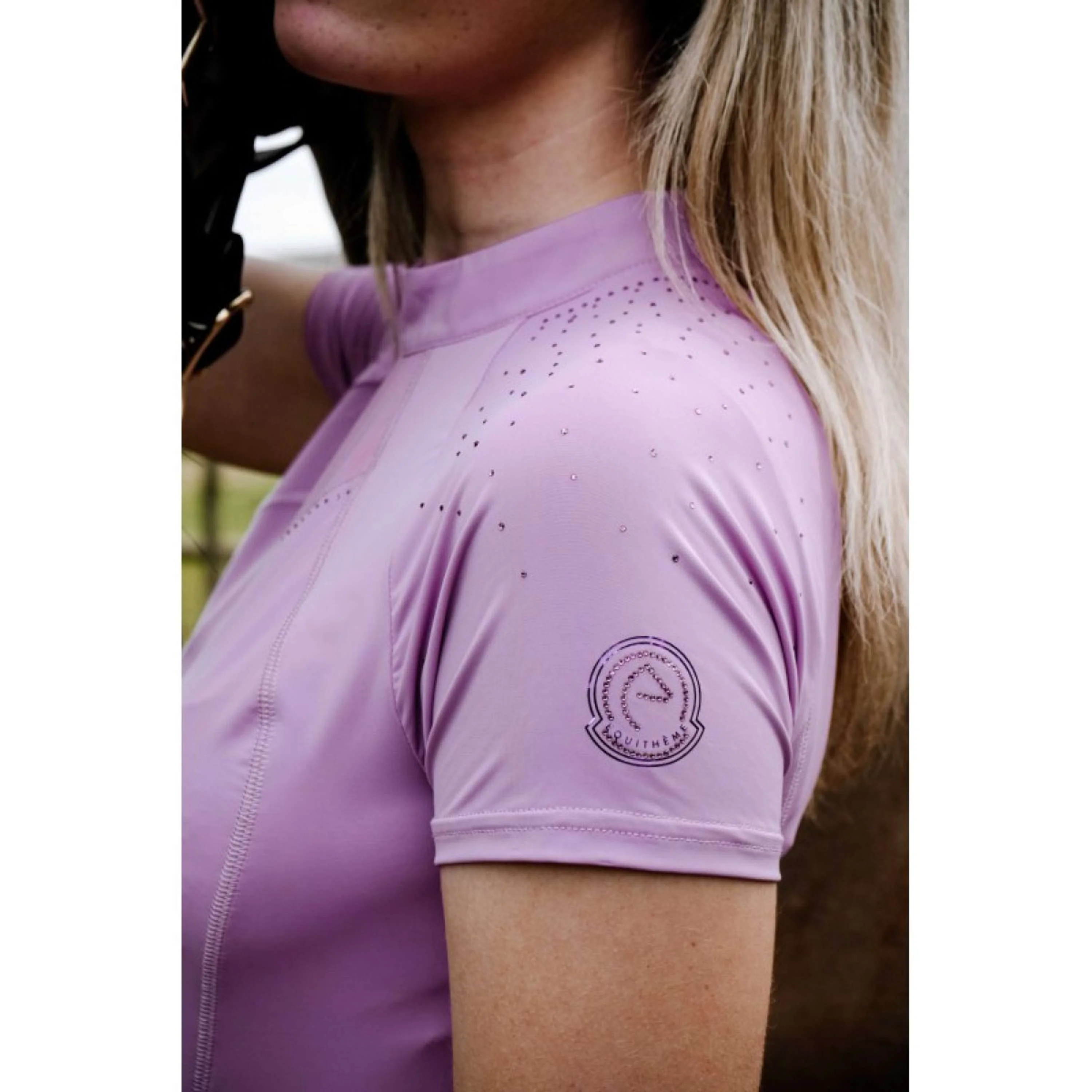 EQUITHÈME Polo Claudia Violett - Image 4