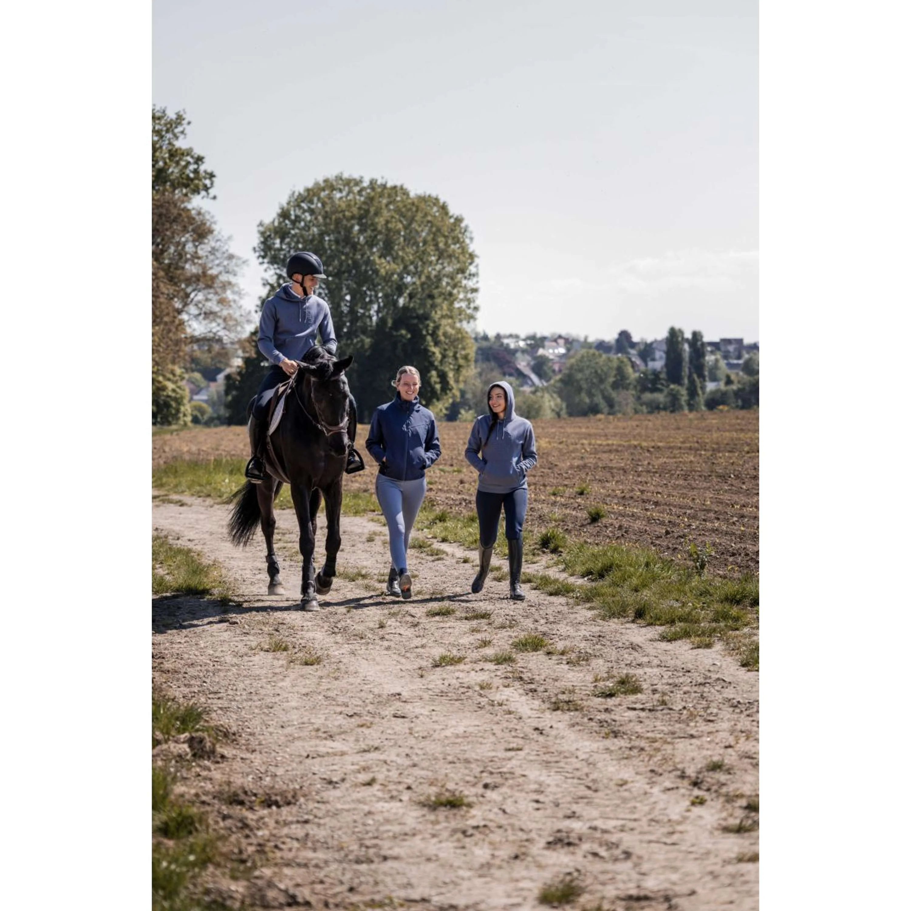 EQUITHÈME Reithose Capucine Full Grip Grau - Image 6