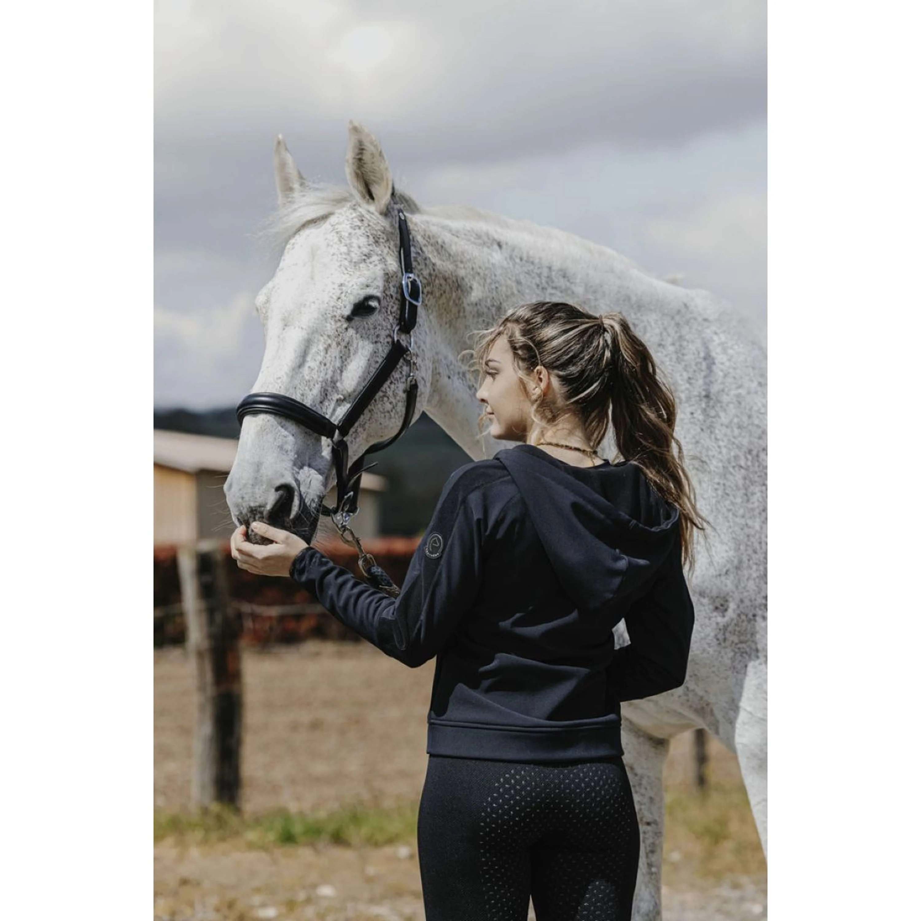 EQUITHÈME Reitleggings Acacia Schwarz - Image 4