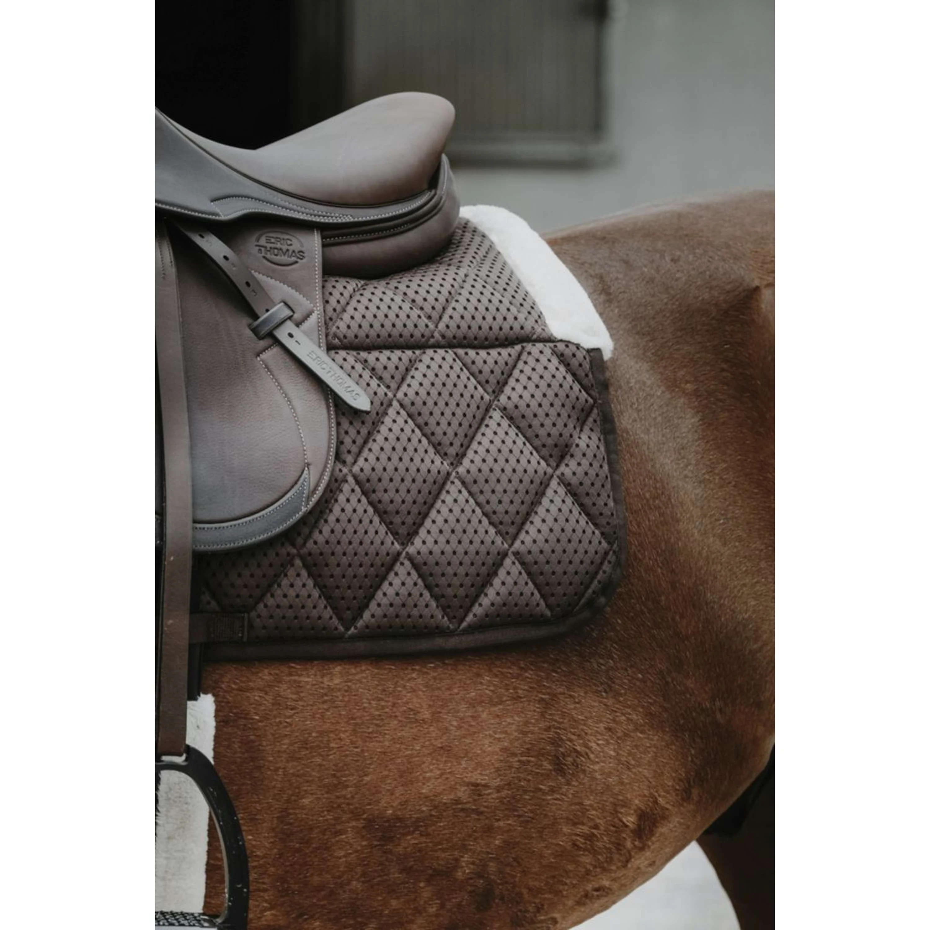 EQUITHÈME Schabracke Pro Air Vielseitig Choco - Image 2
