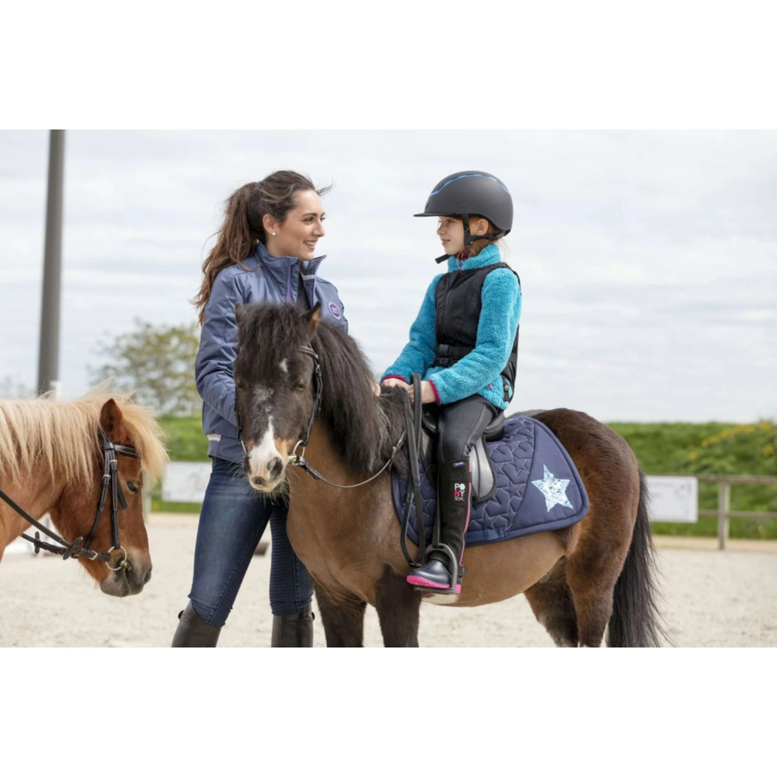 EQUITHÈME Rückenschutz Mesh Kinder Schwarz - Image 4