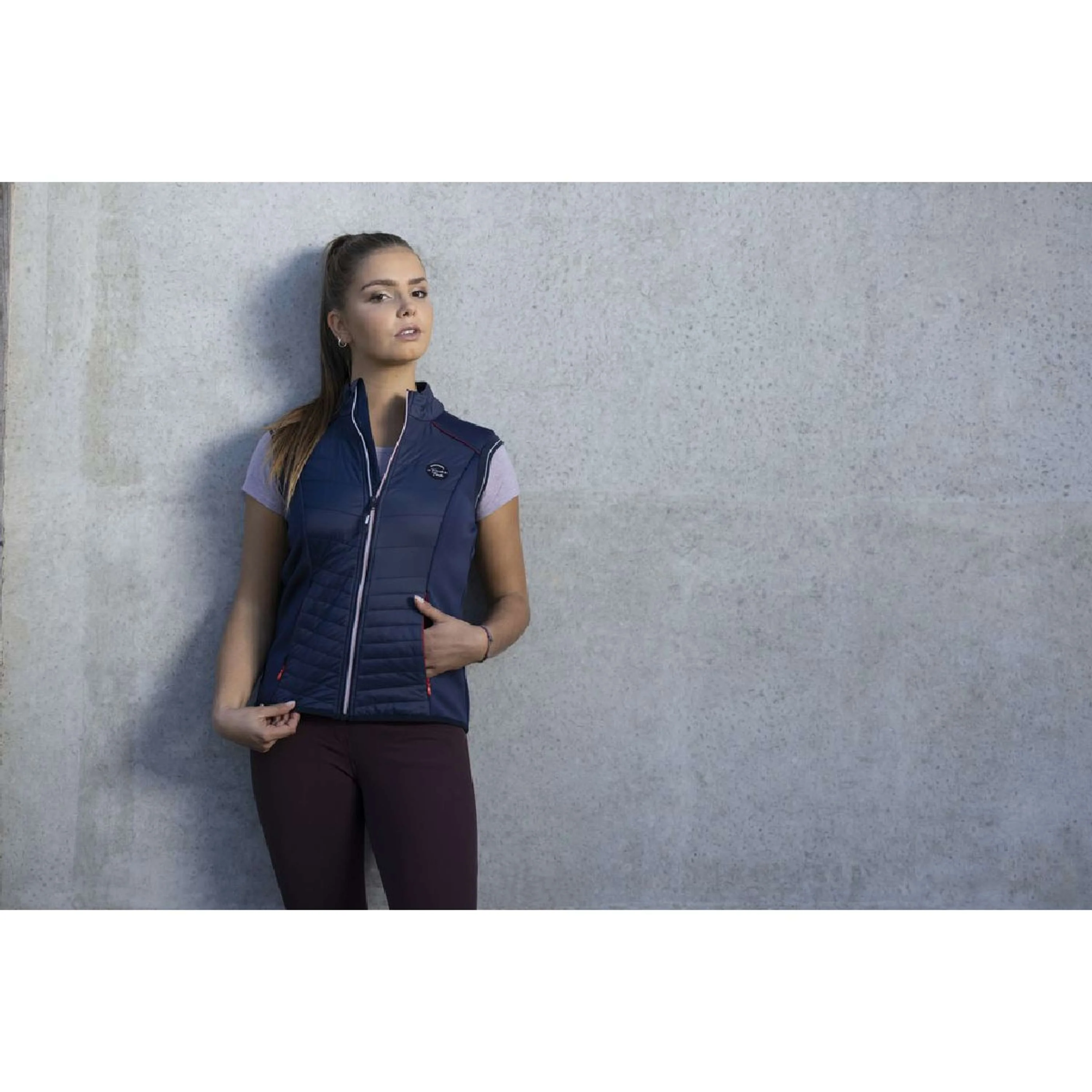 EQUITHÈME Weste Luna Navy - Image 7