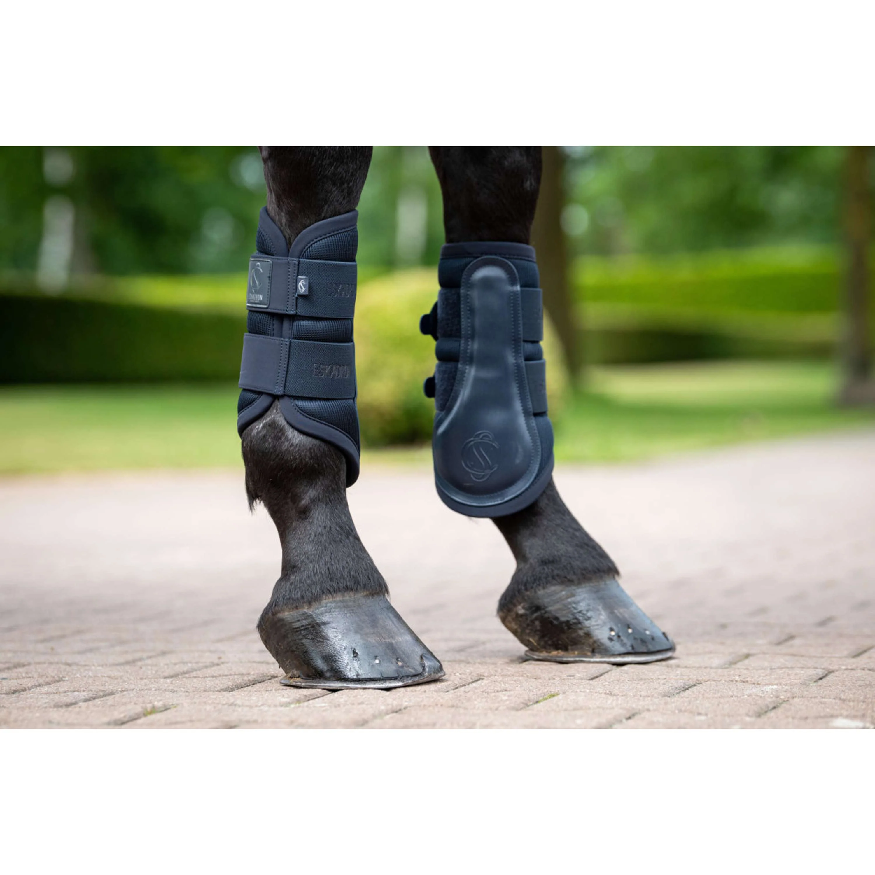 Eskadron Dressage Boots Classic Sports Mesh Navy - Image 2