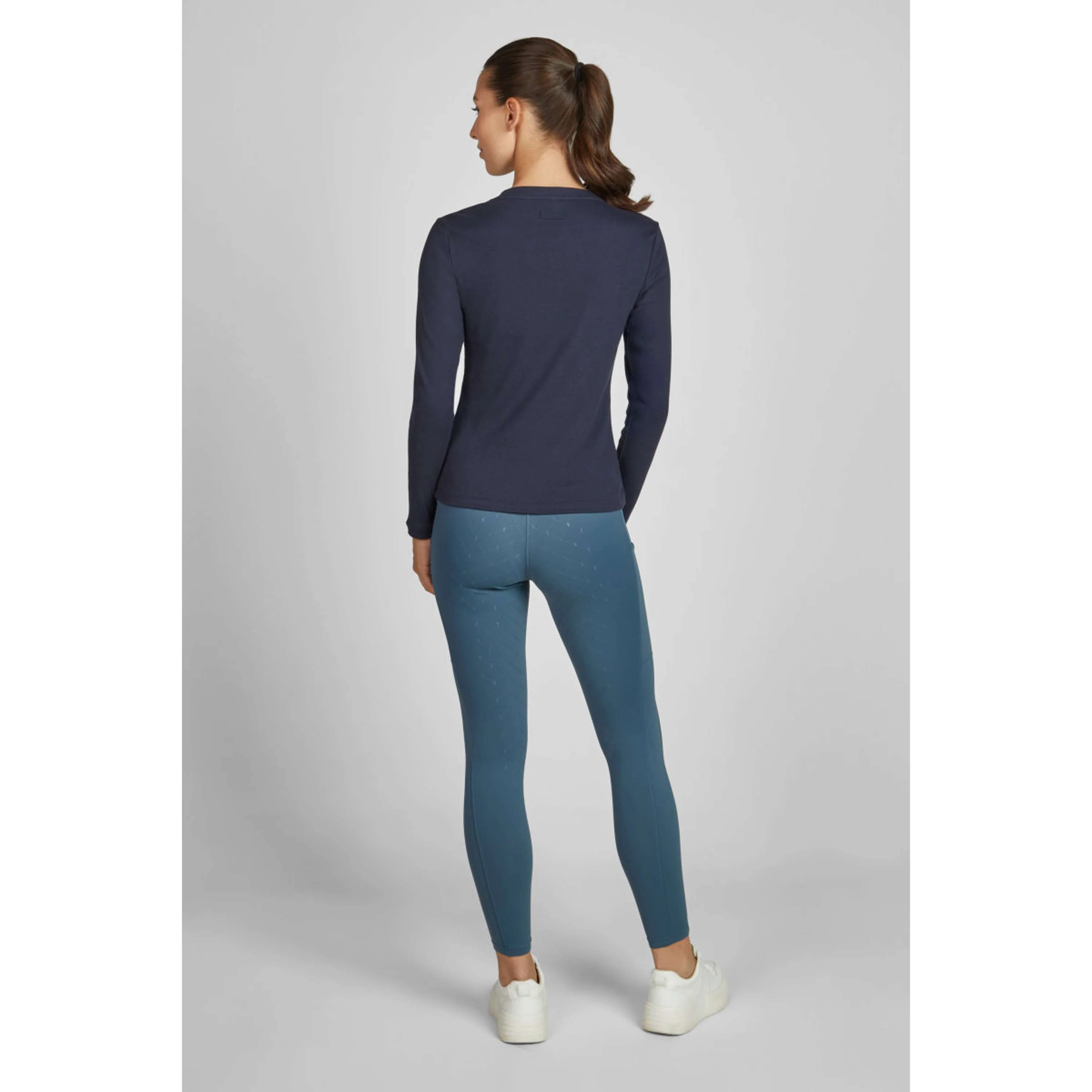 Eskadron Langarm Classic Sports Rib Navy - Image 6