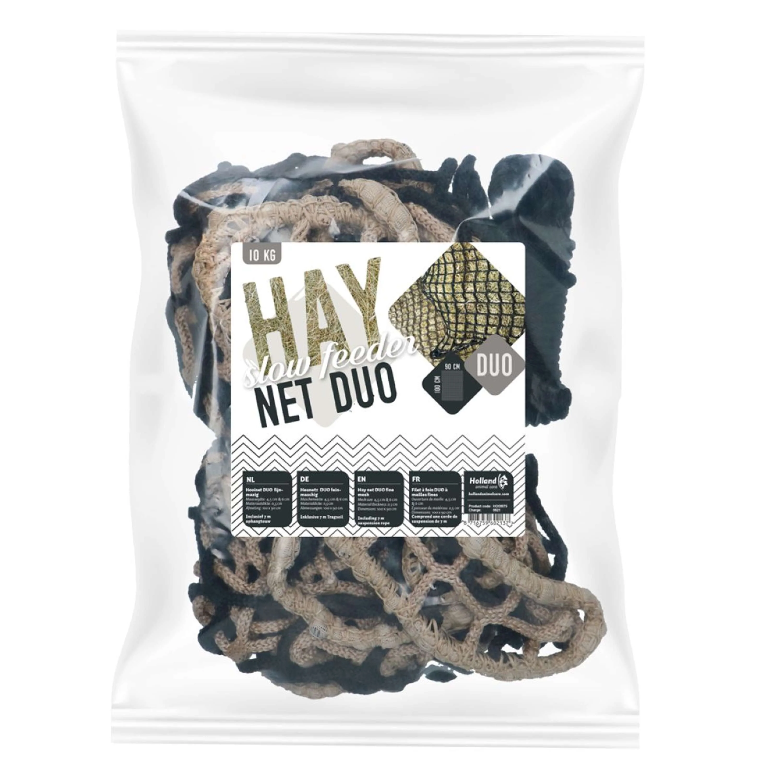 Excellent Hay Slowfeeder Netz Duo Schwarz/Weiß - Image 6