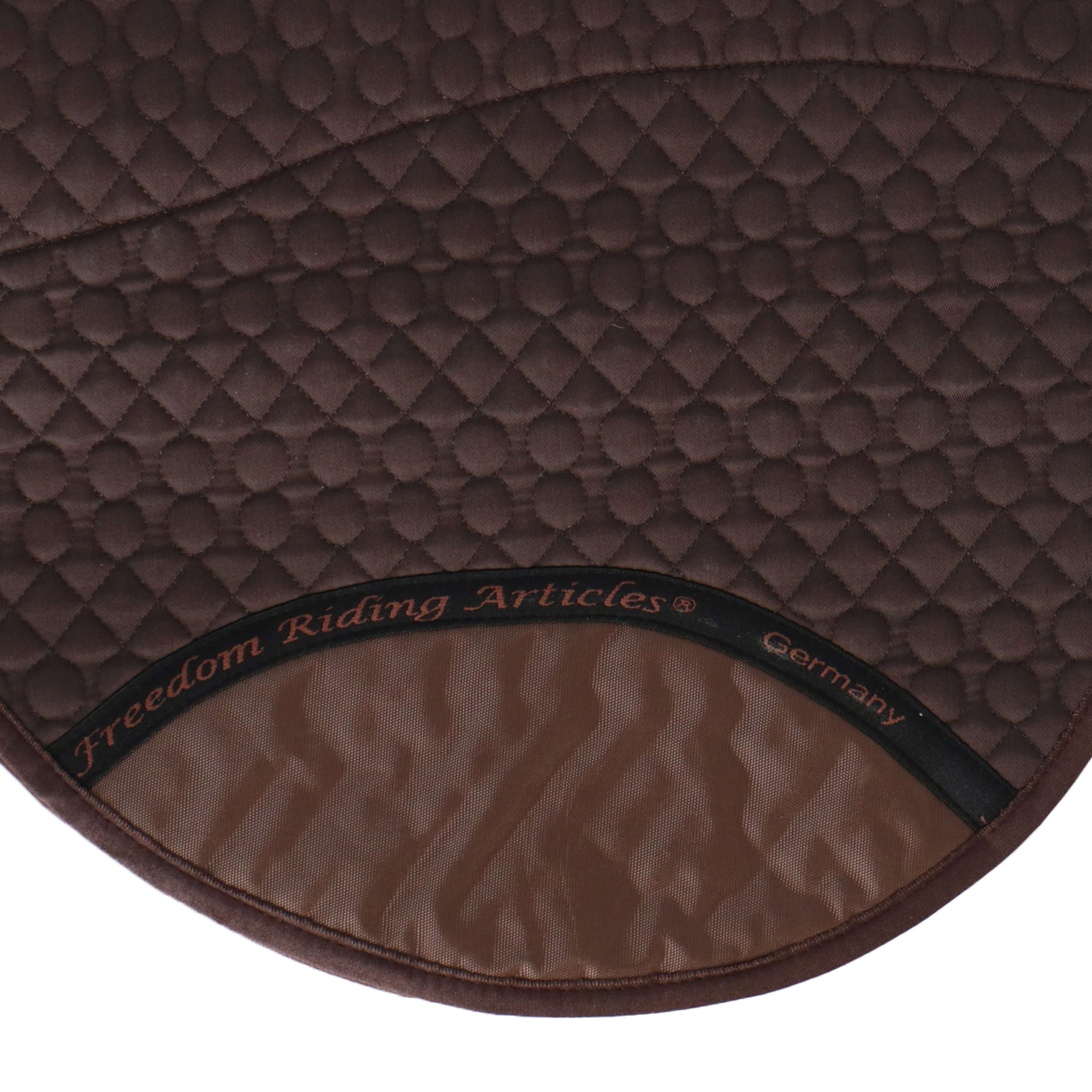 F.R.A. Satteldecke De Luxe Extra für Baumlosen Sattel Braun - Image 4