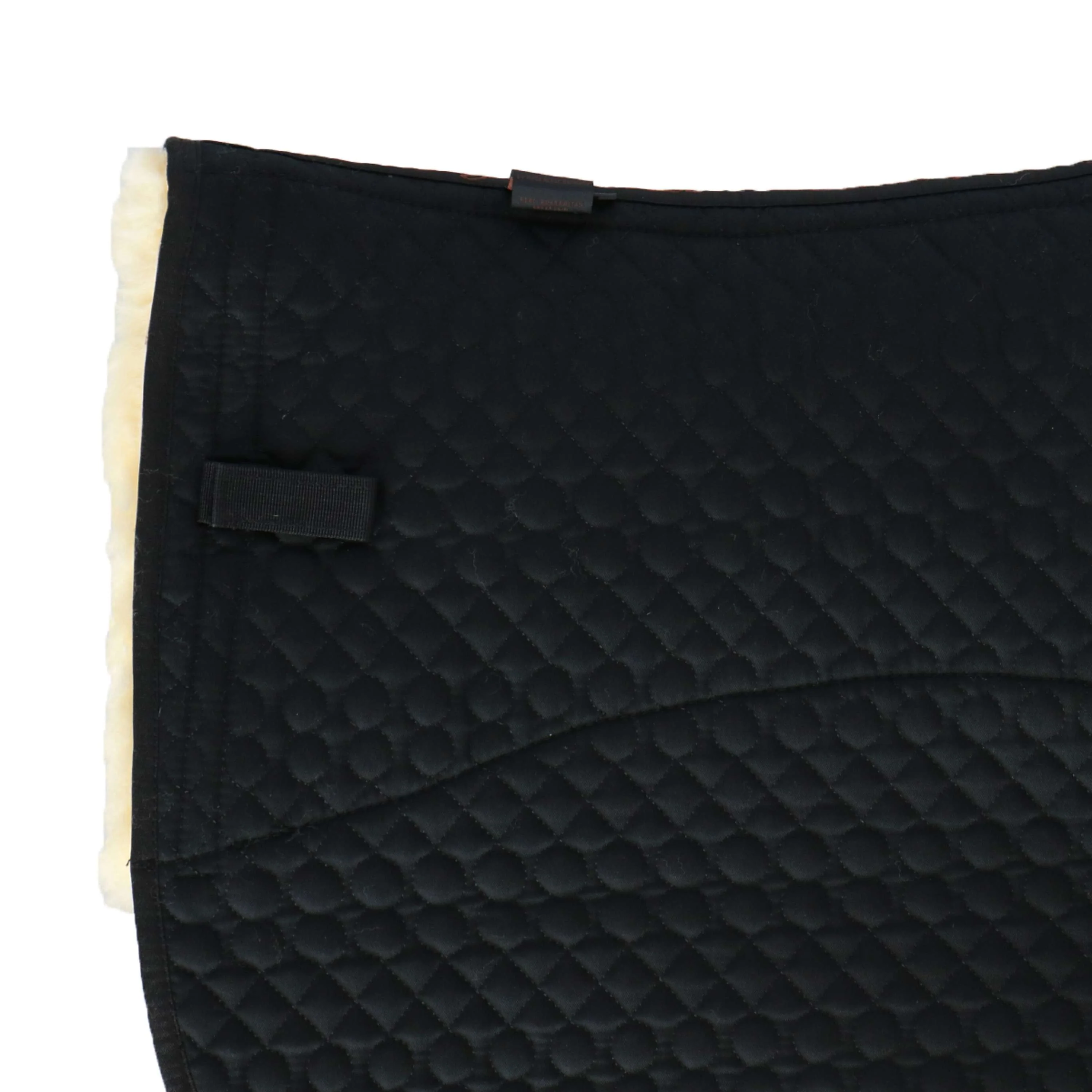 F.R.A. Satteldecke De Luxe Extra für Baumlosen Sattel Schwarz/Naturell - Image 3