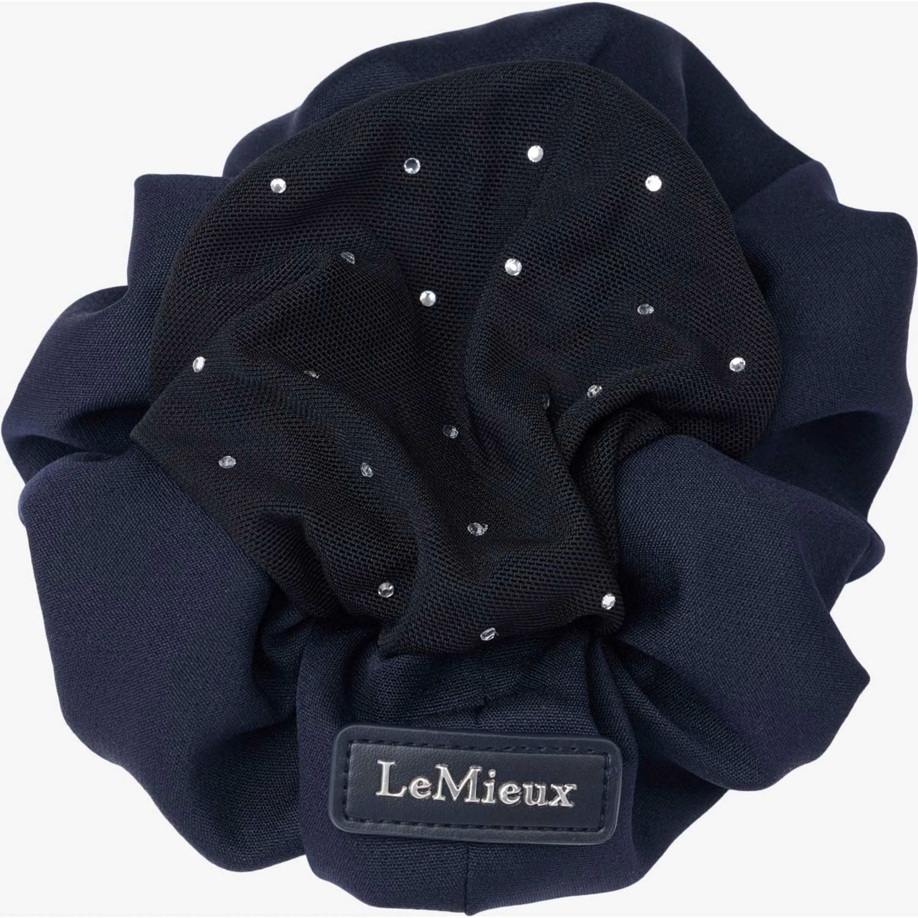 Haarnetz Scrunchie Navy/Schwarz - Image 2