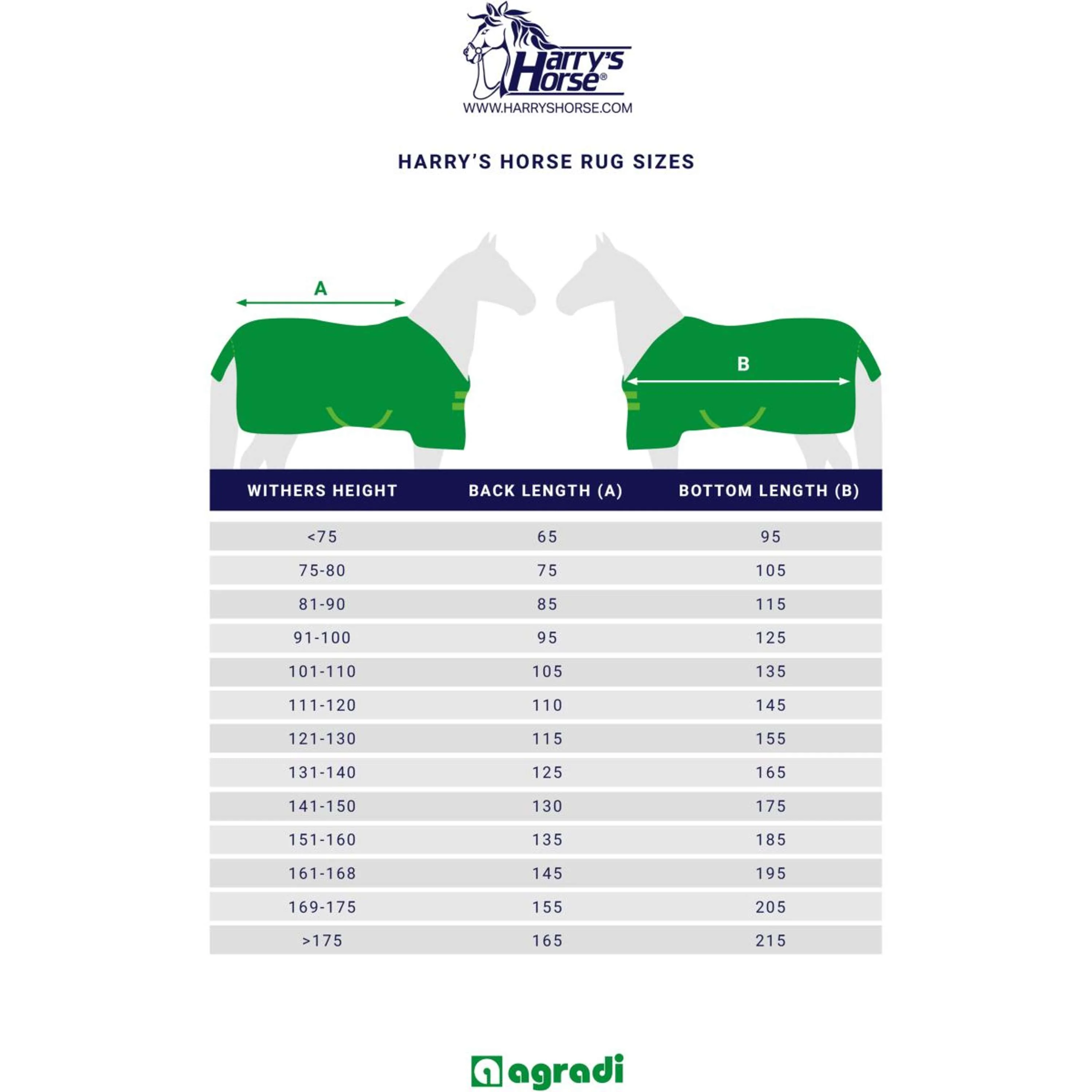 Harry's Horse Fliegendecke Mesh Pro Belly Grau - Image 12