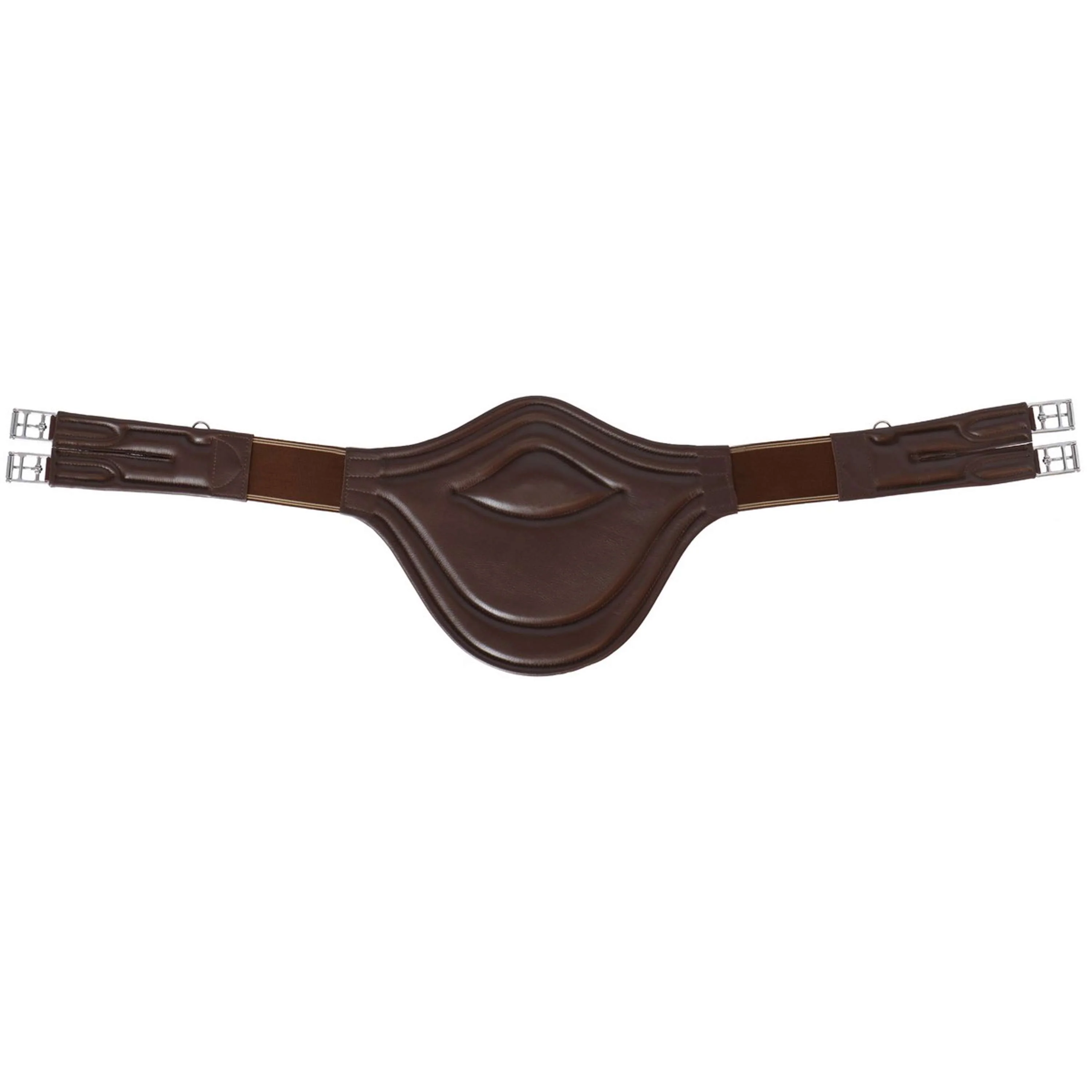 Harry's Horse Gurt Bauchschutz Deluxe Braun - Image 2