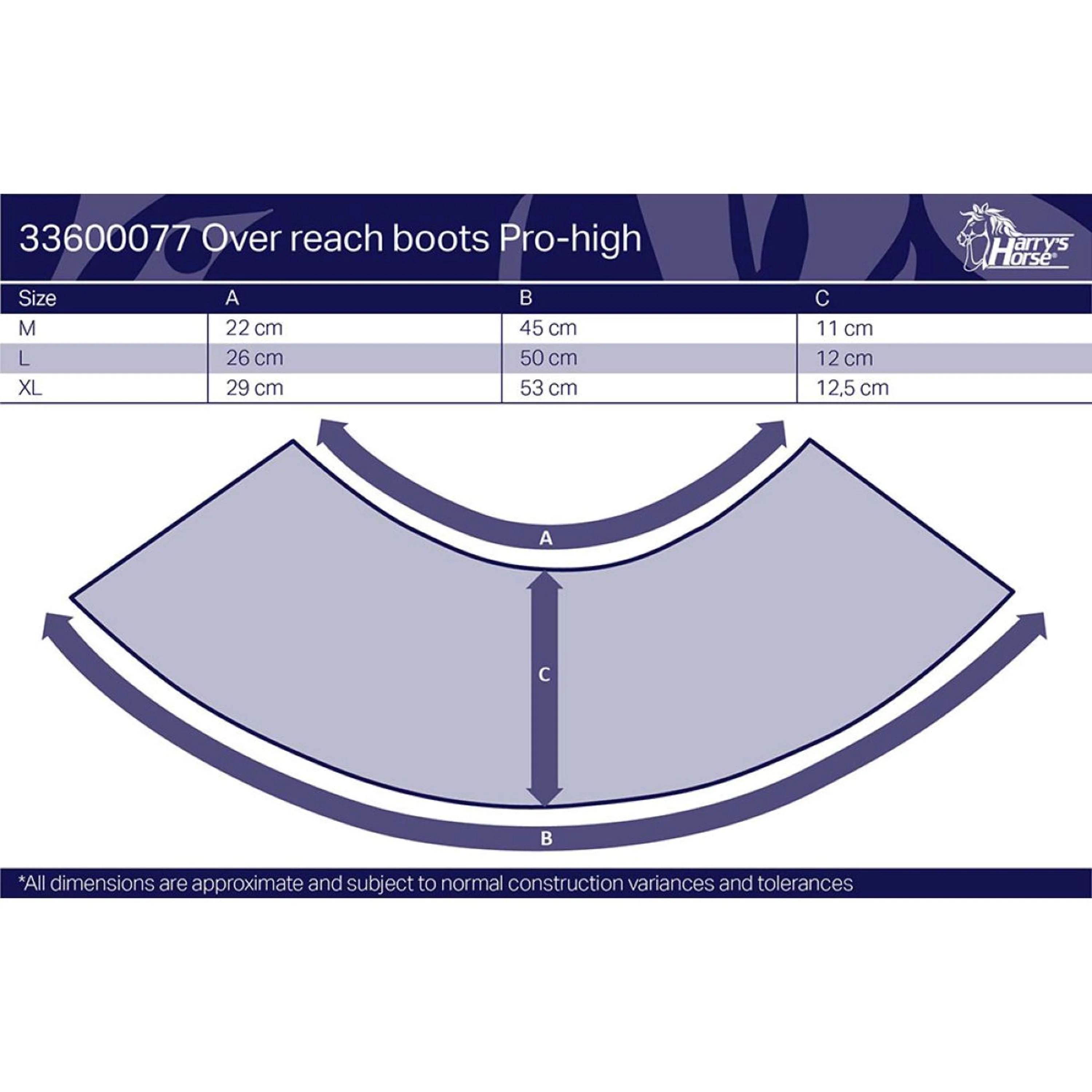 Harry's Horse Hufglocken Pro-high Schwarz - Image 3