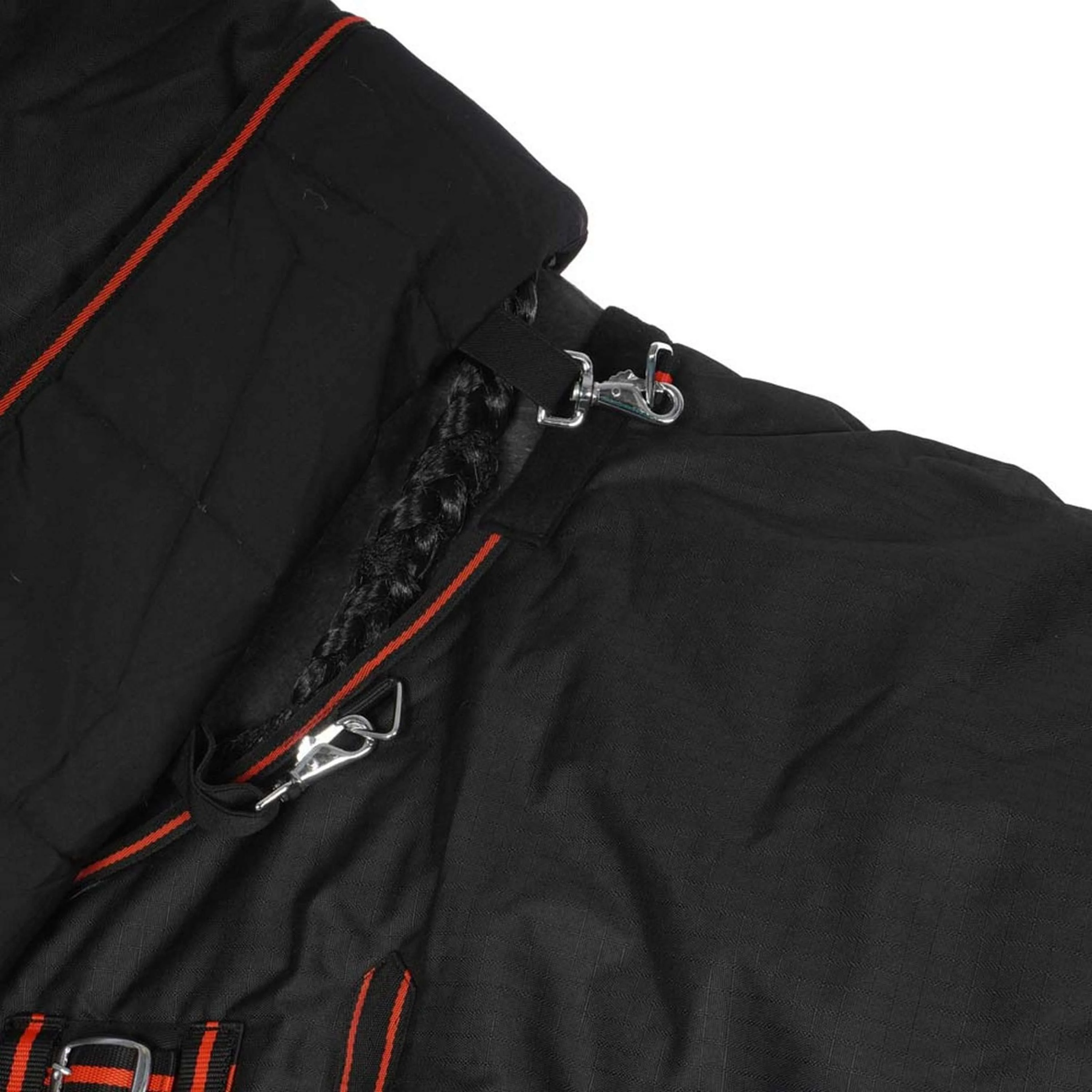 HB Harry & Hector Outdoordecke 300g Schwarz/Rot - Image 6