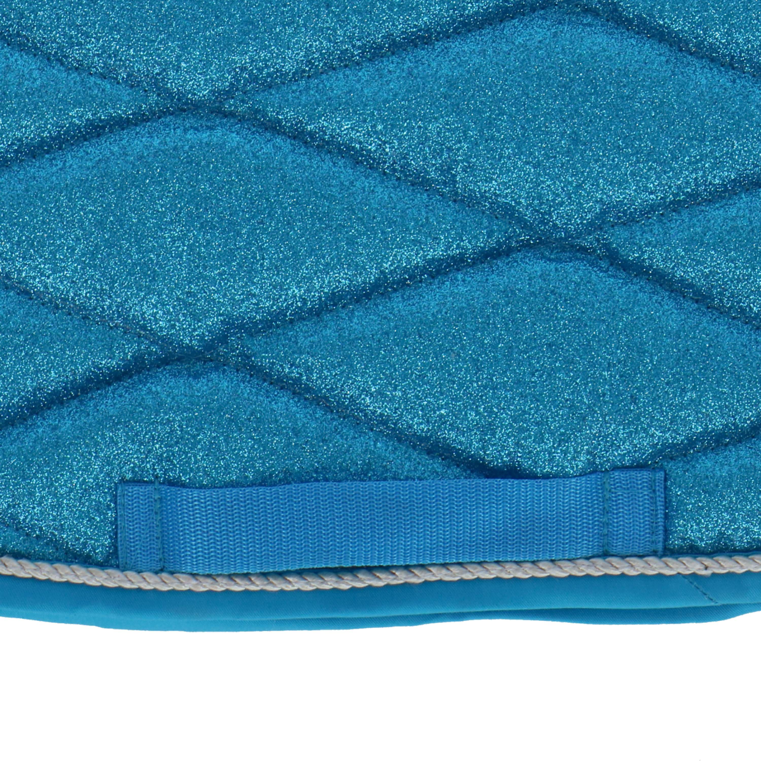 HB Harry & Hector Schabracke Sparkling Glitter Sea Blue - Image 4