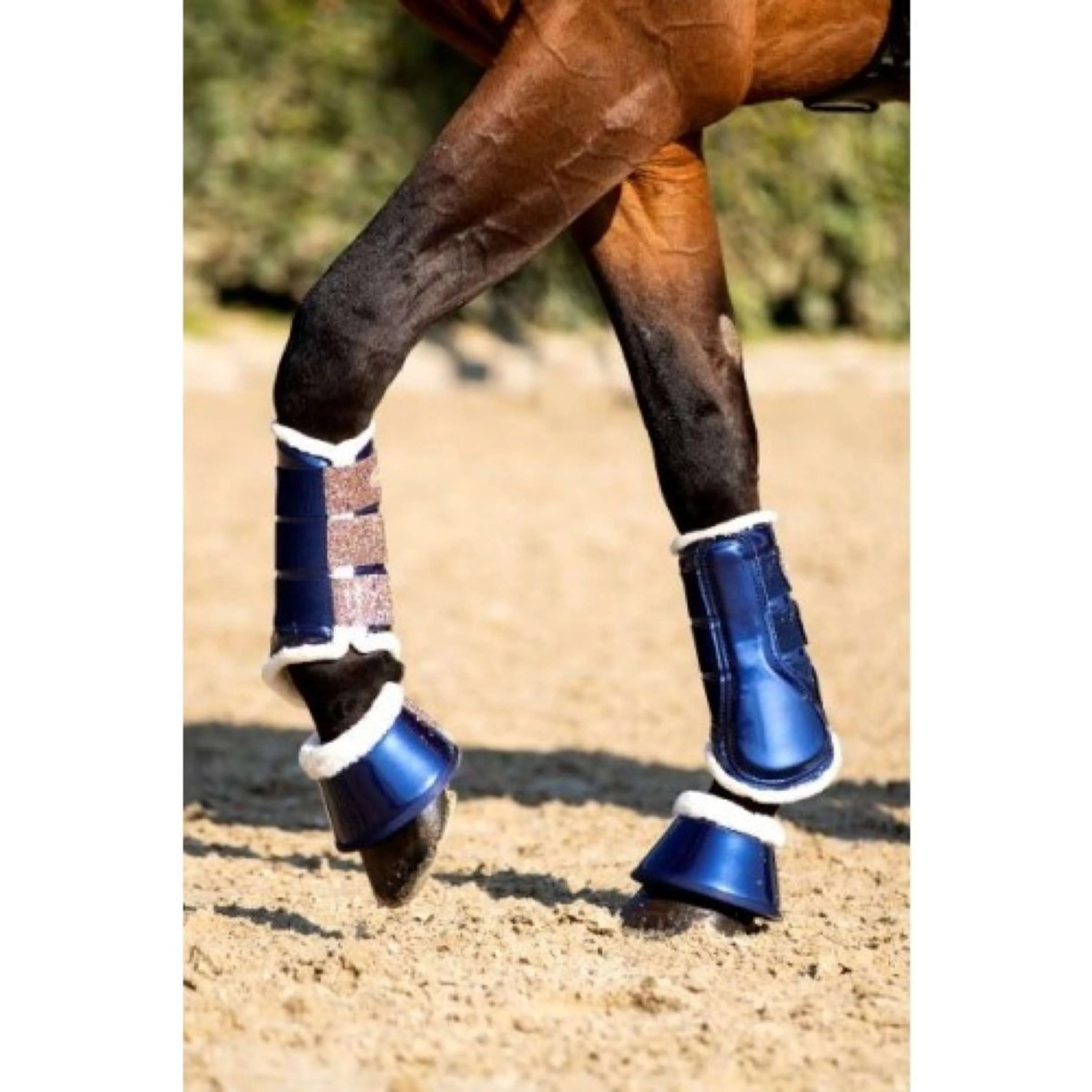 HB Beinschutz Gold Rush Glitter Navy - Image 2
