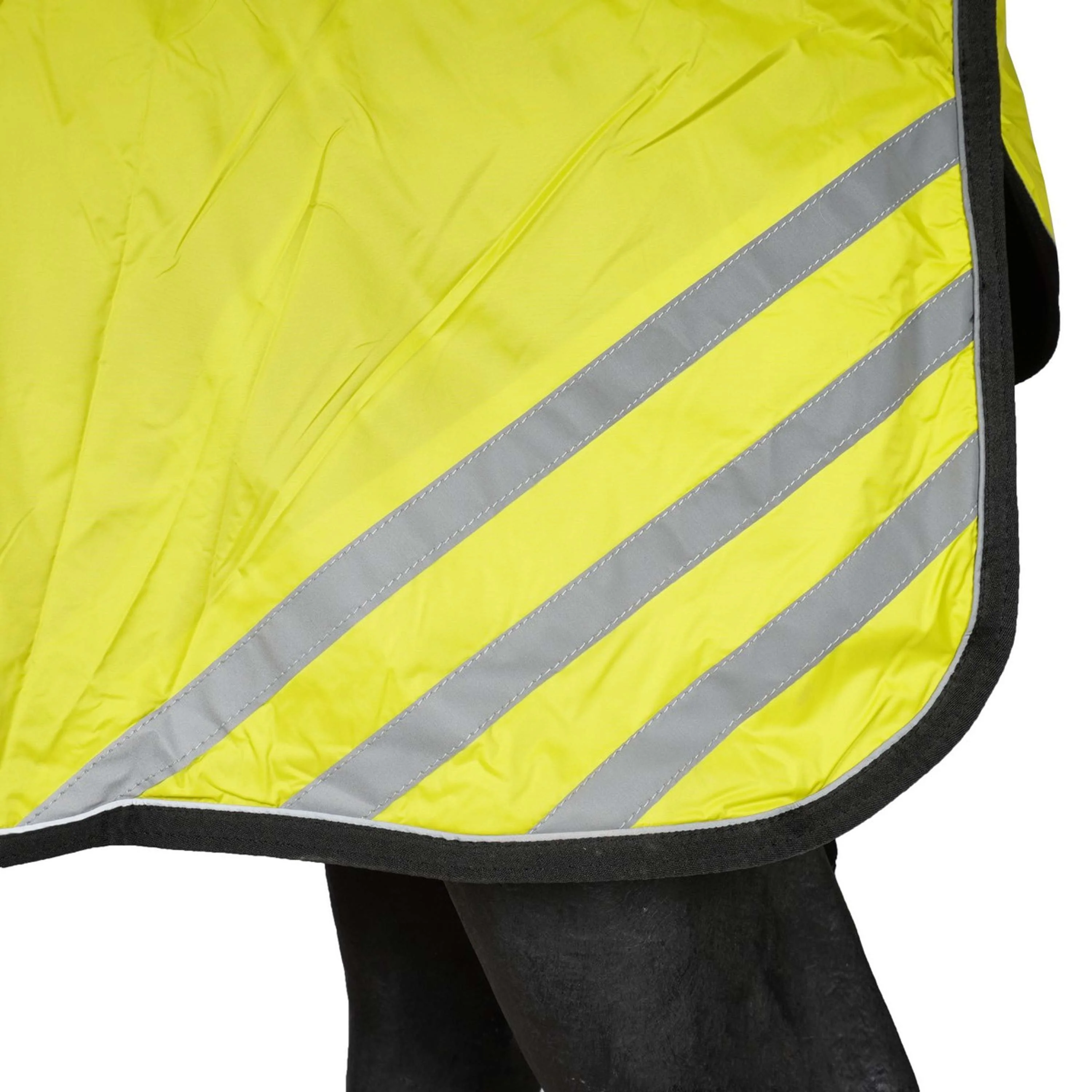 HKM Ausreitdecke Reflective mit Fleecefutter Neon Gelb - Image 5