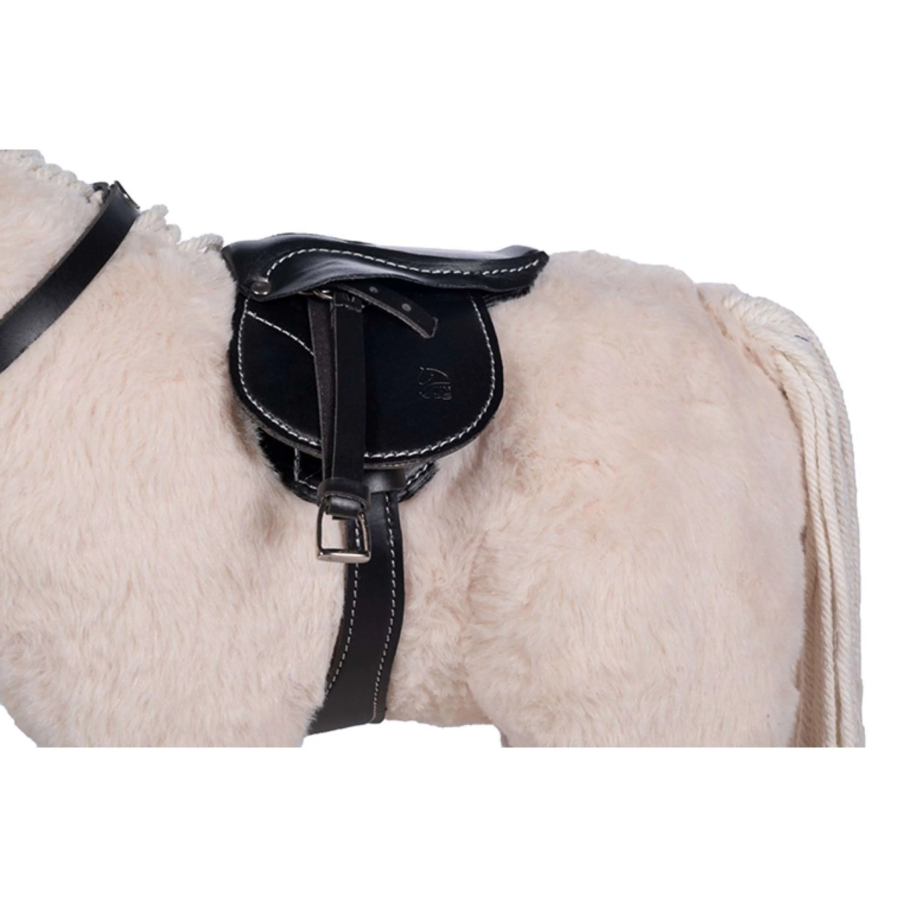 HKM Cuddle Pony Sattelset Schwarz - Image 2