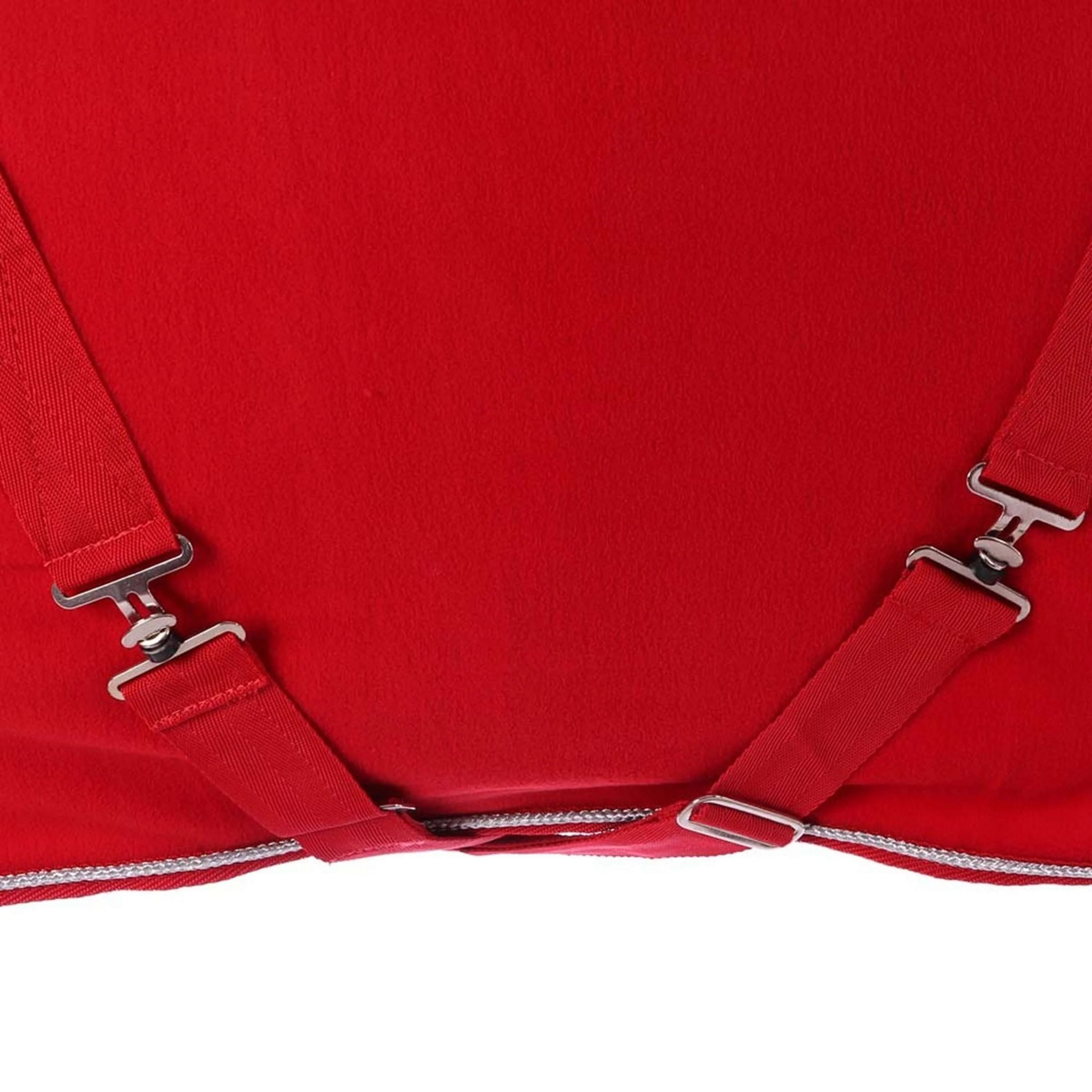 HKM Fleecedecke mit Kragen Rot - Image 4