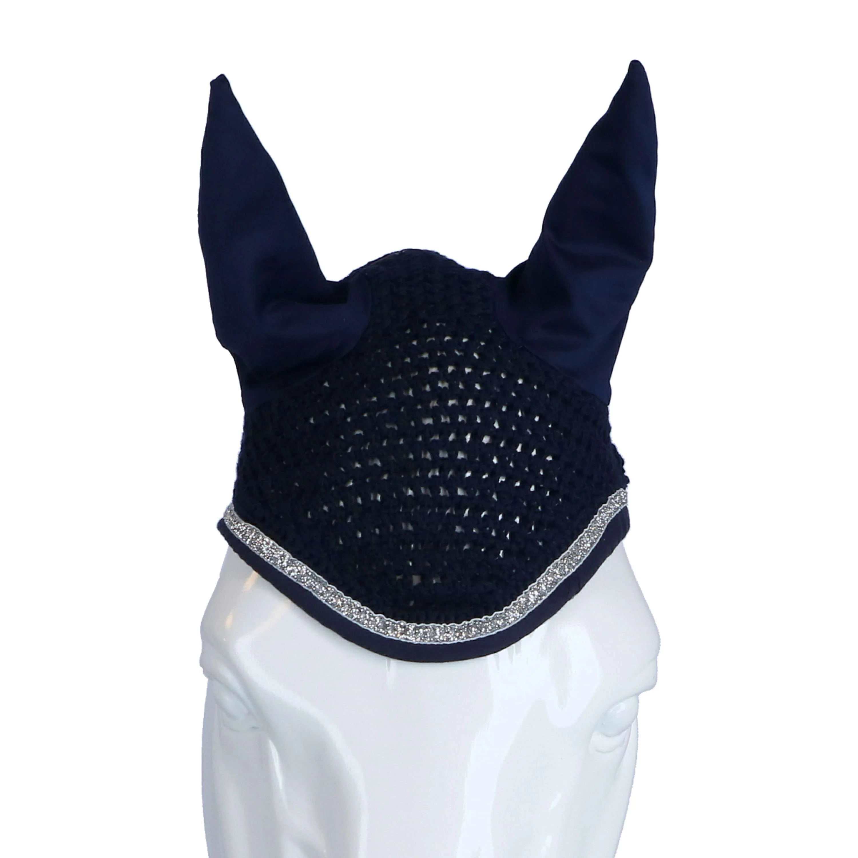 HKM Fliegenhaube Romy Dunkelblau - Image 2