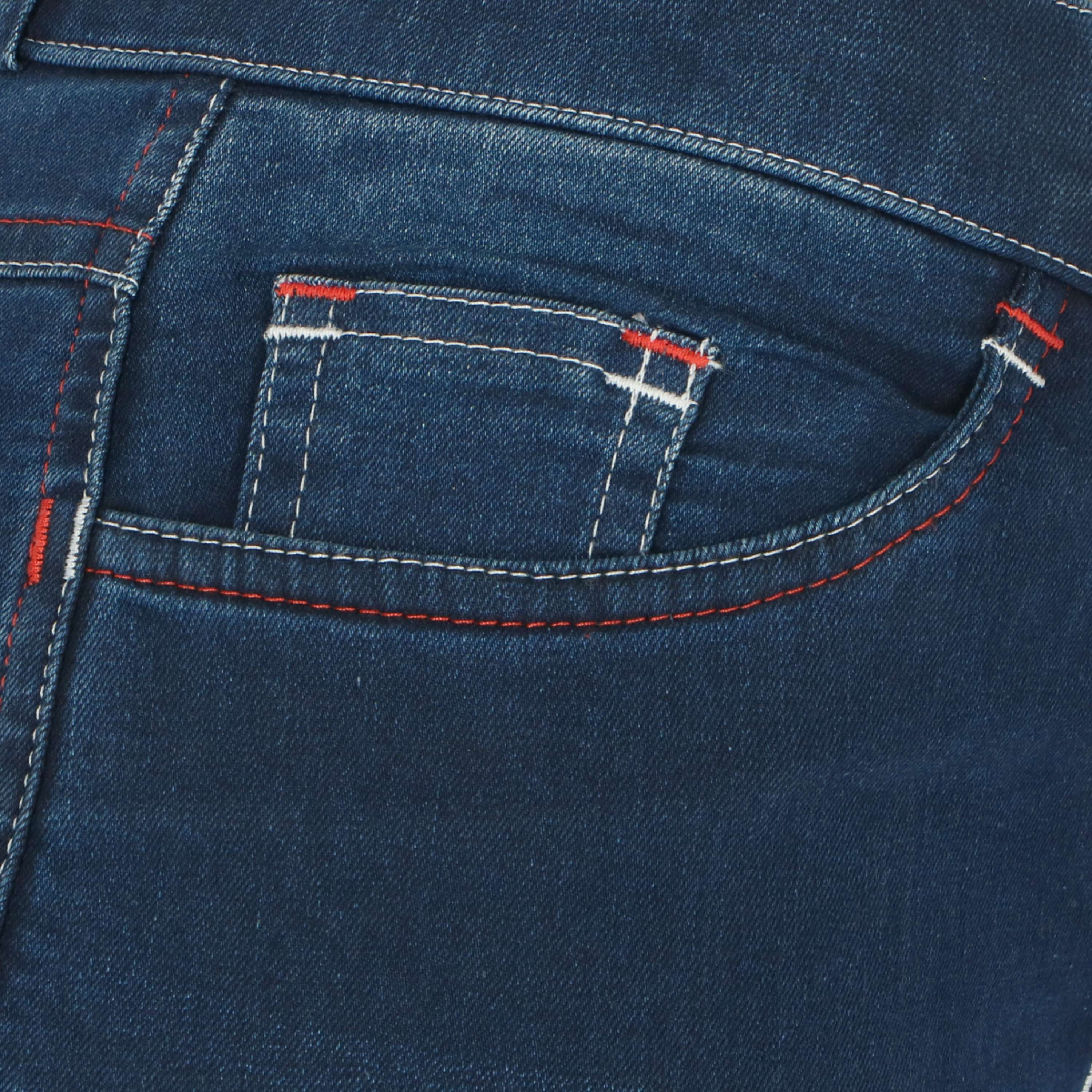 HKM Jodhpur Reithose Summer Denim Blau - Image 6