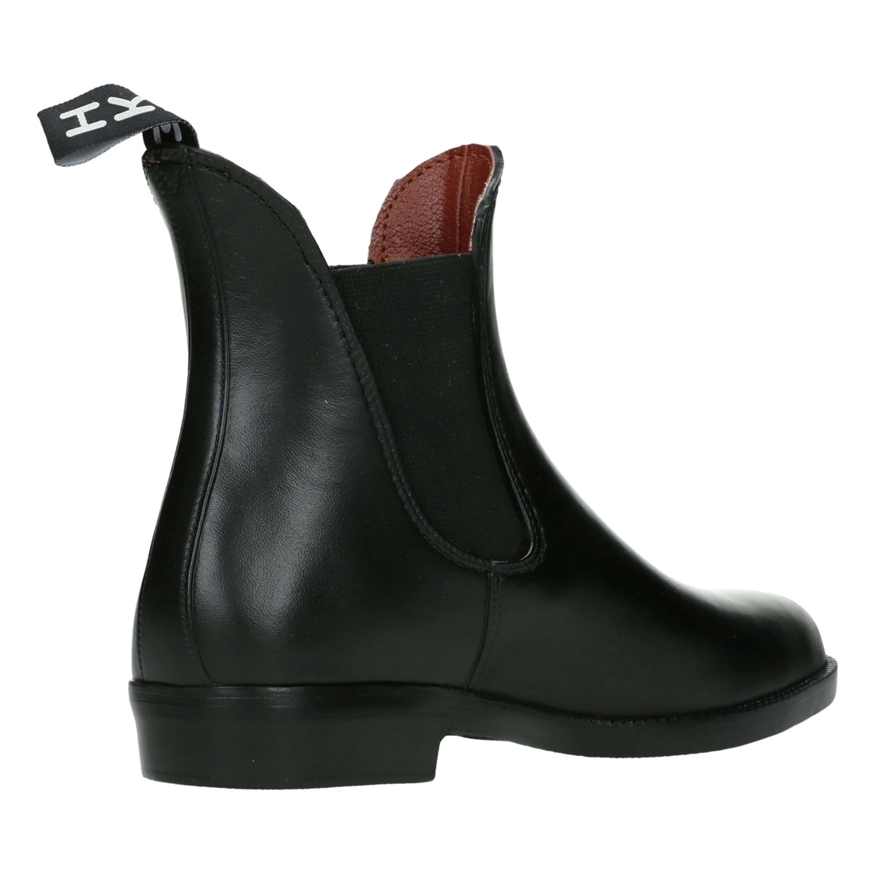 HKM Jodhpurgummistiefel soft/weit mit Elastikeinsatz Schwarz - Image 5