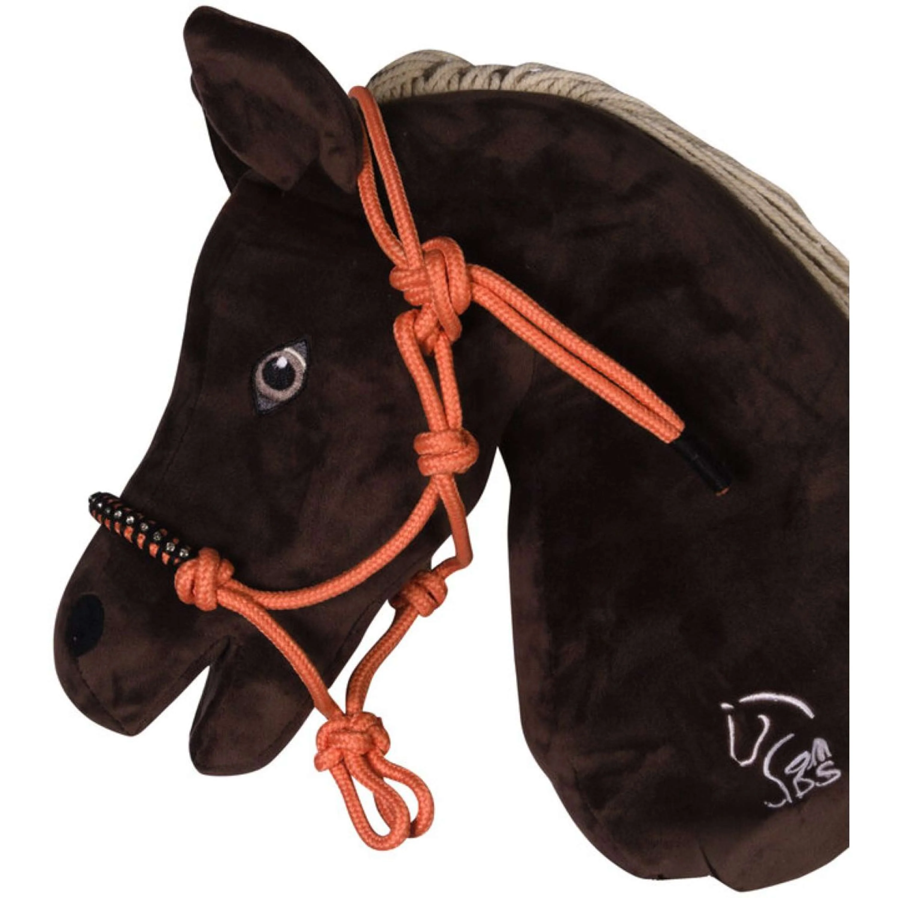 HKM Knotenhalfter Hobby Horsing Orange - Image 2