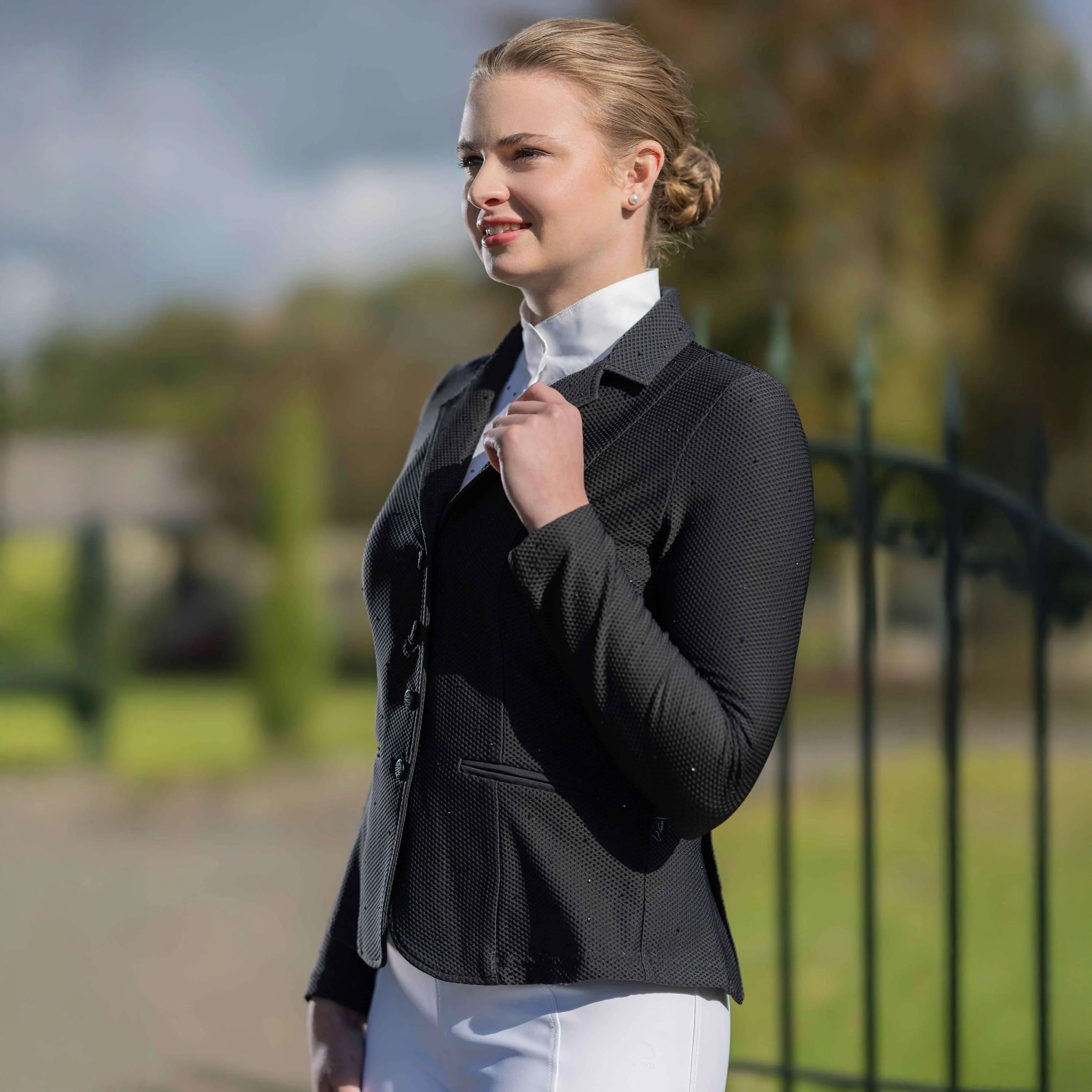 HKM Turnierjacket Crystal Schwarz - Image 2