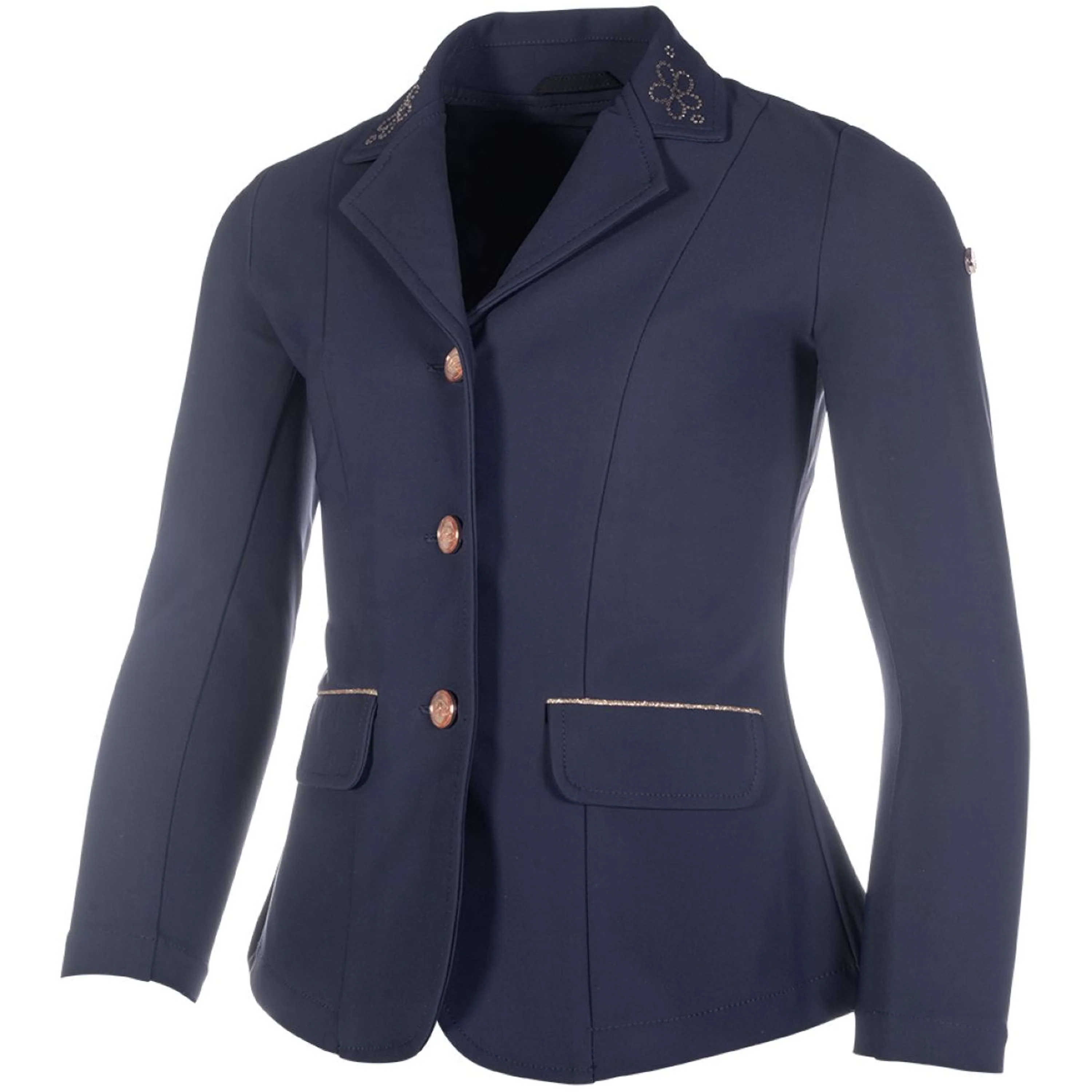 HKM Turnierjacket Flora Kinder Dunkelblau - Image 2