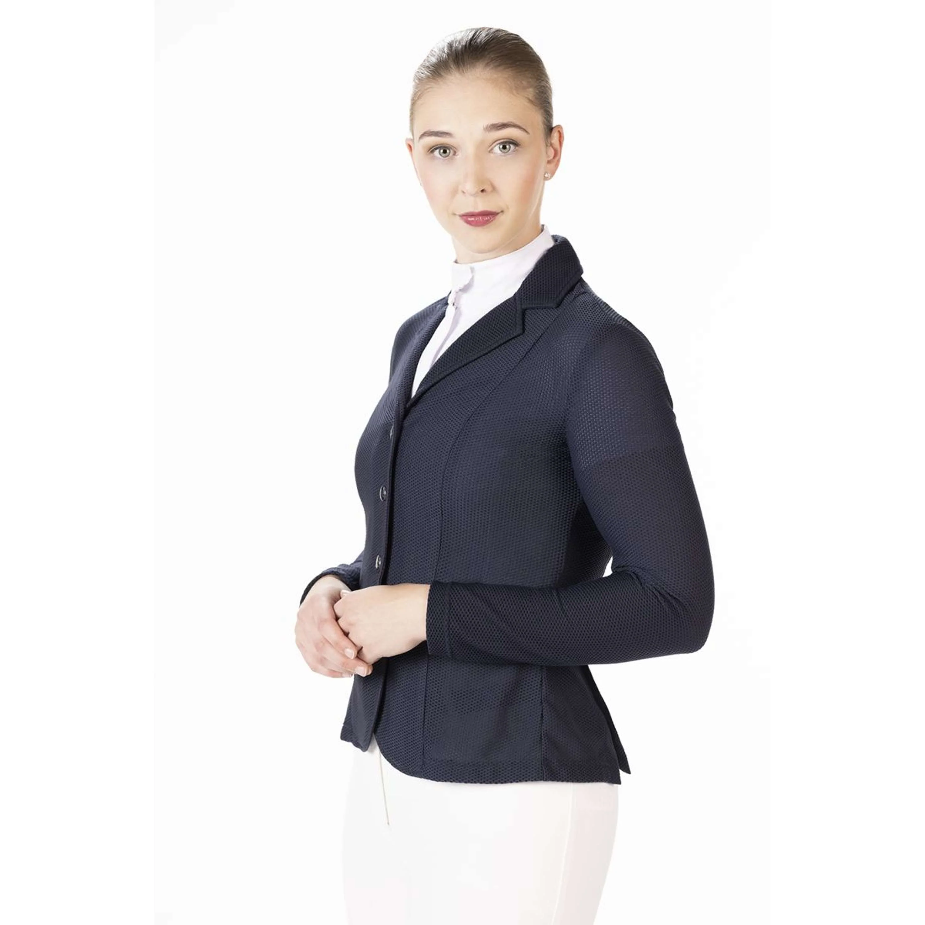 HKM Turnierjacket Mesh Linda Dunkelblau - Image 3