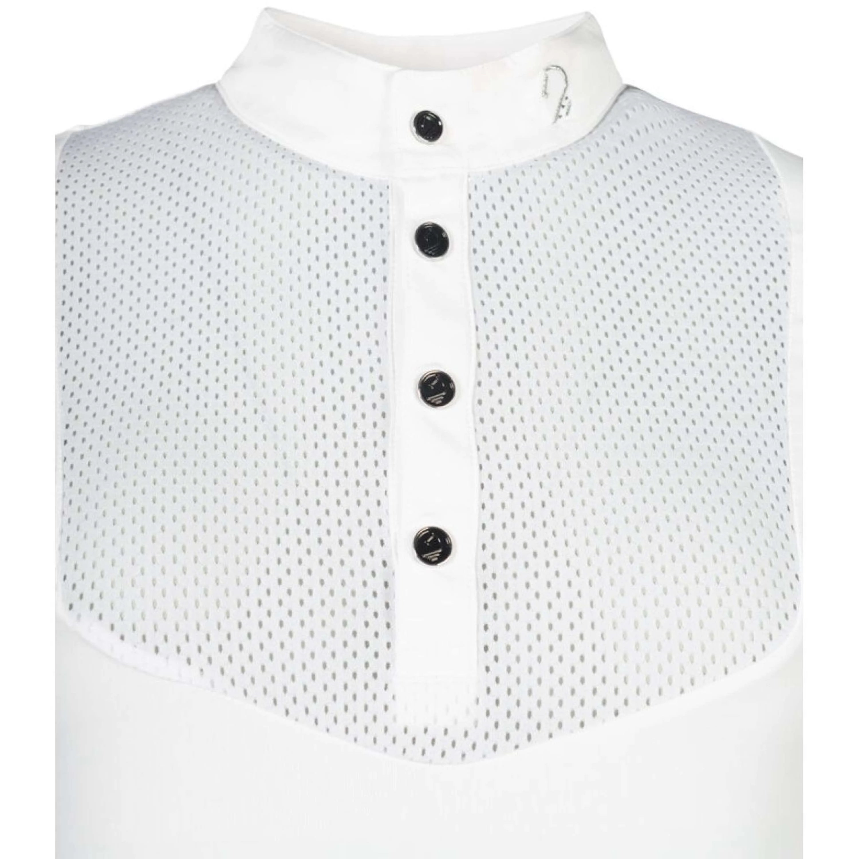HKM Turniershirt Amalfi Weiß - Image 4