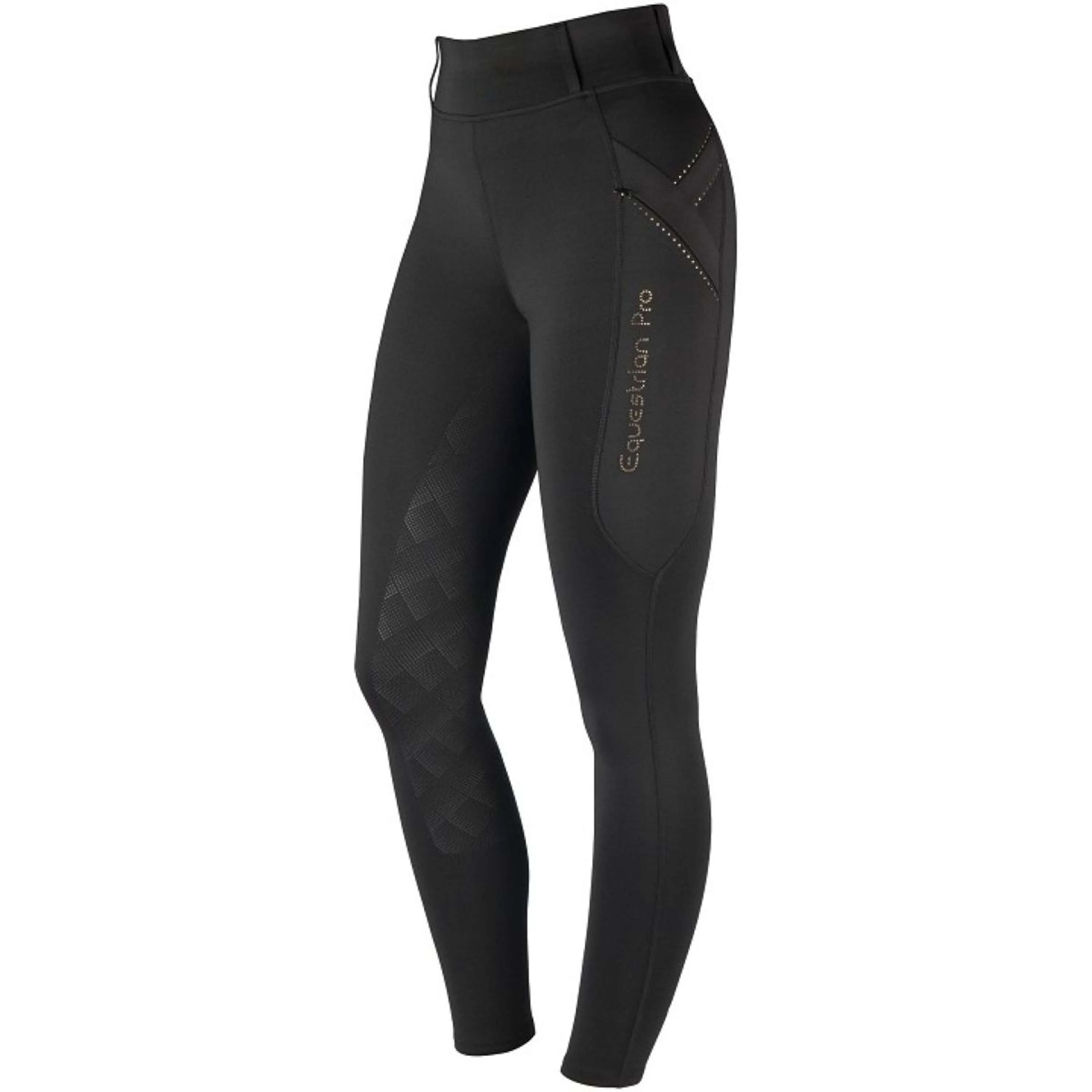 HORKA Reitleggings Momentum Schwarz/Roségold - Image 5