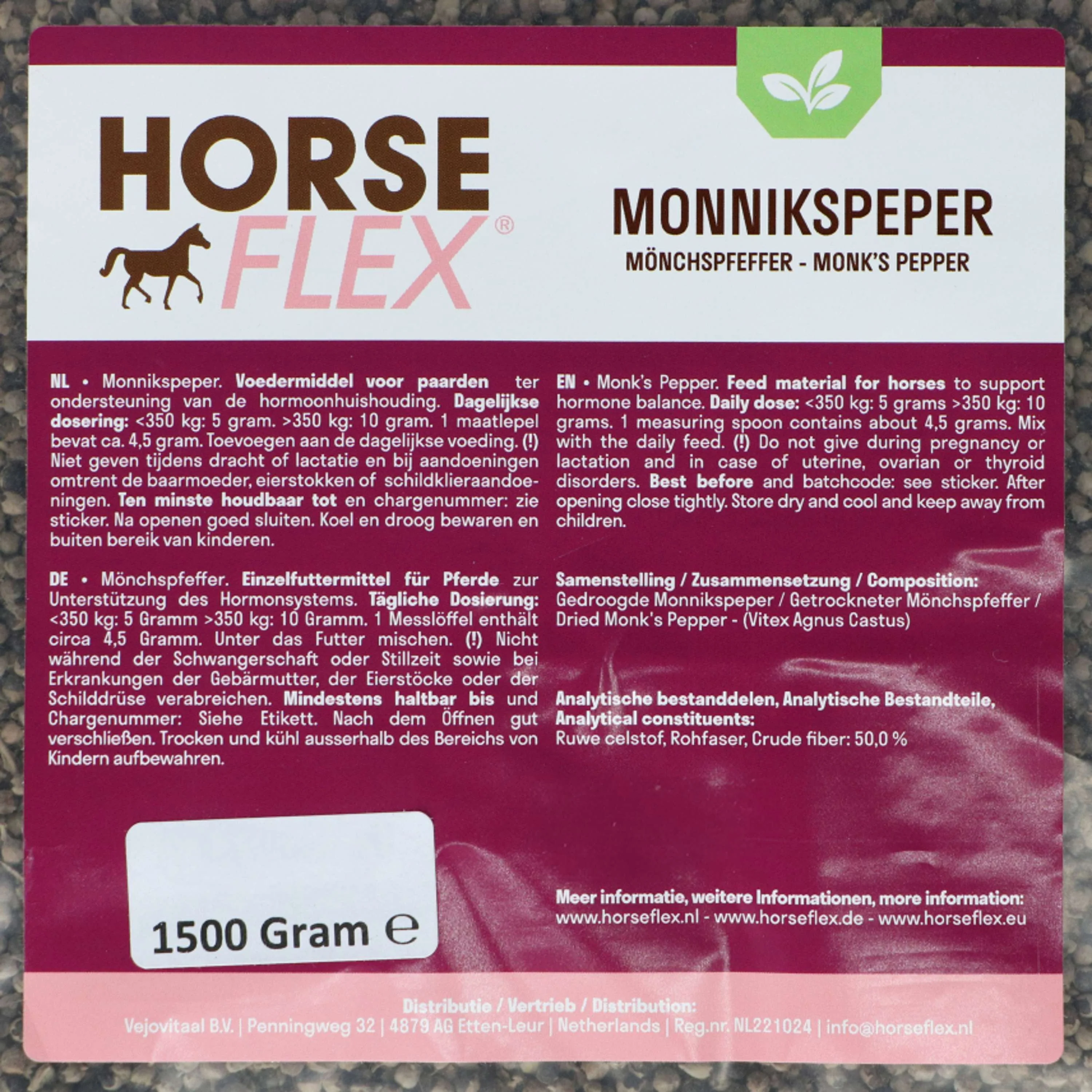HorseFlex Mönchspfeffer Nachfüllung - Image 3