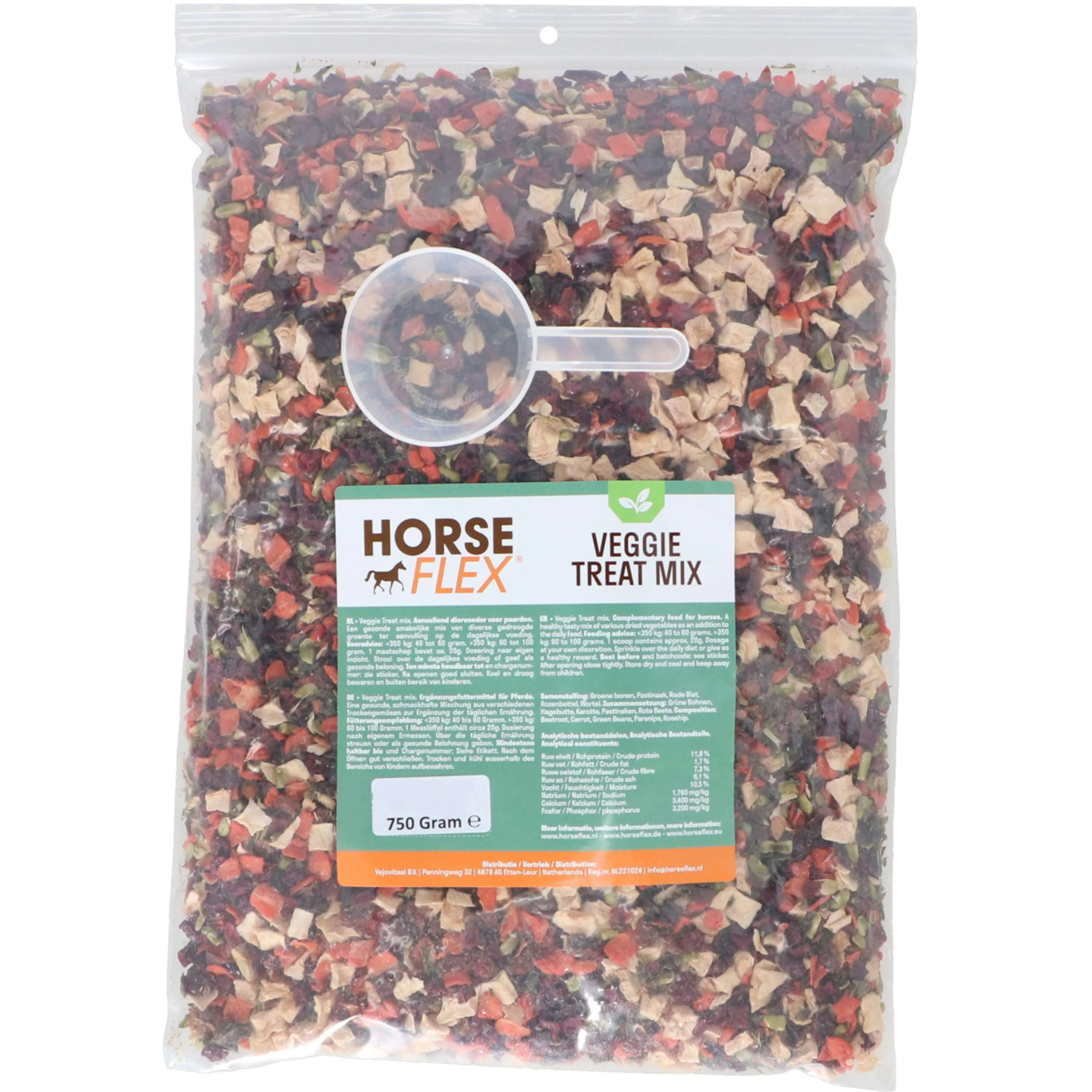 HorseFlex Vegetarische Leckerli-Mischung Nachfüllung - Image 2