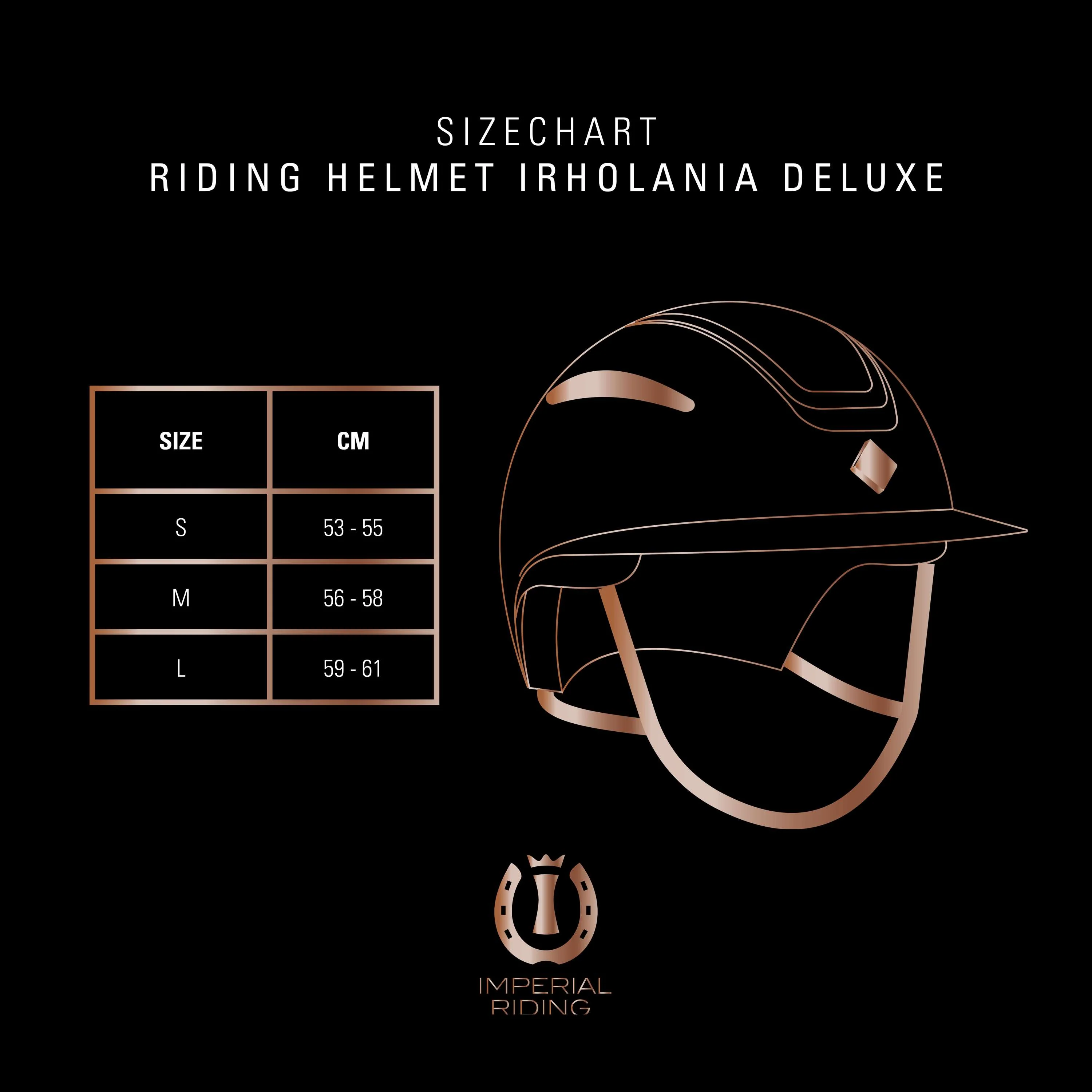 Imperial Riding Reithelm IRHOlania Deluxe Big Visor Grau - Image 6