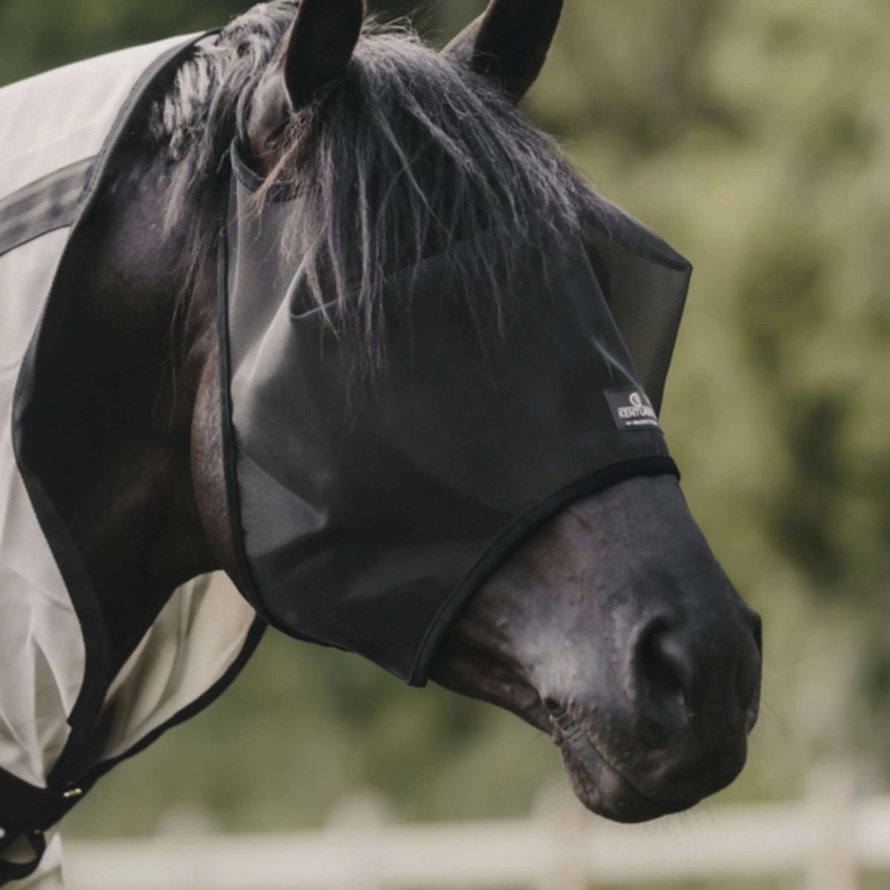 Kentucky Fliegenmaske Classic Schwarz - Image 2