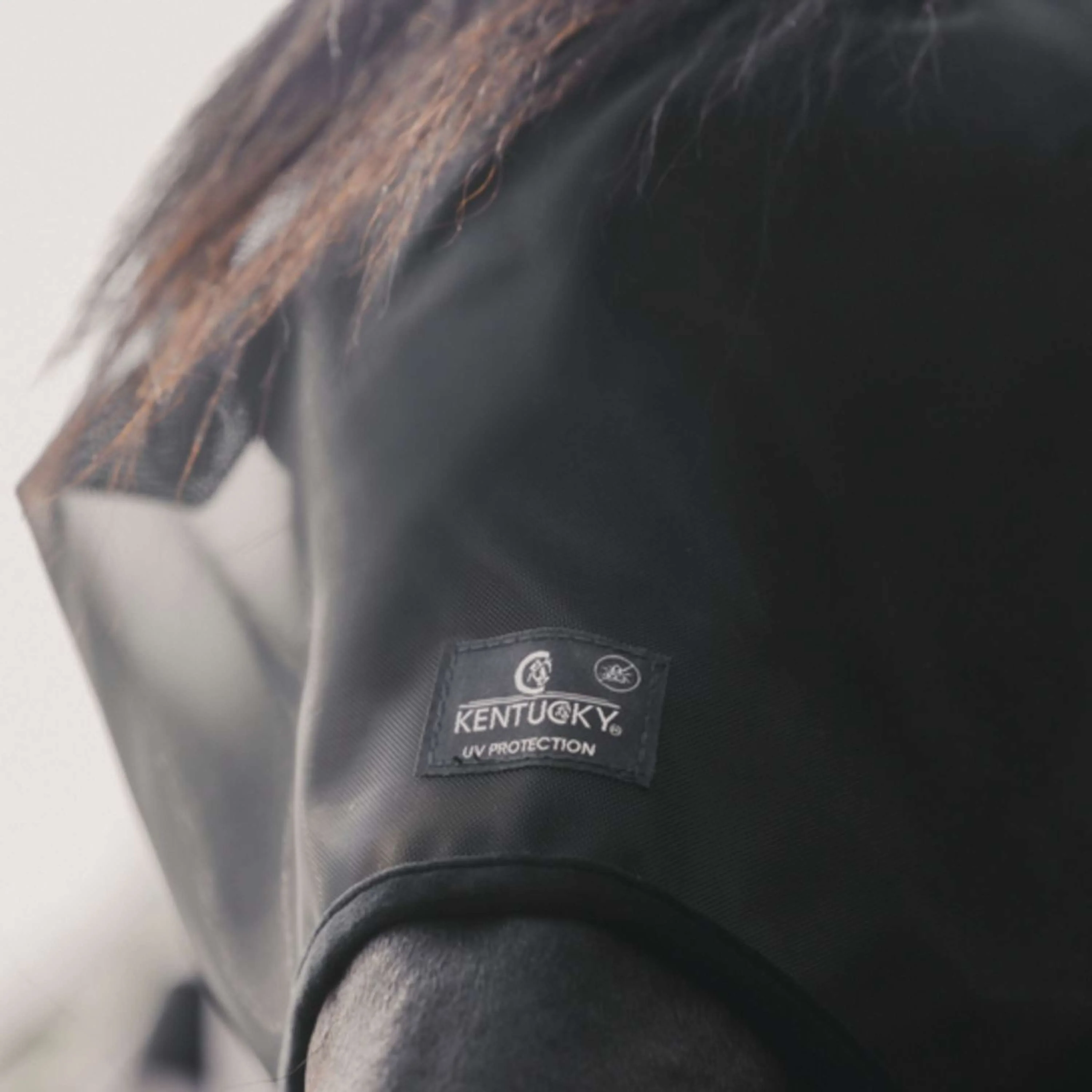 Kentucky Fliegenmaske Classic Schwarz - Image 4