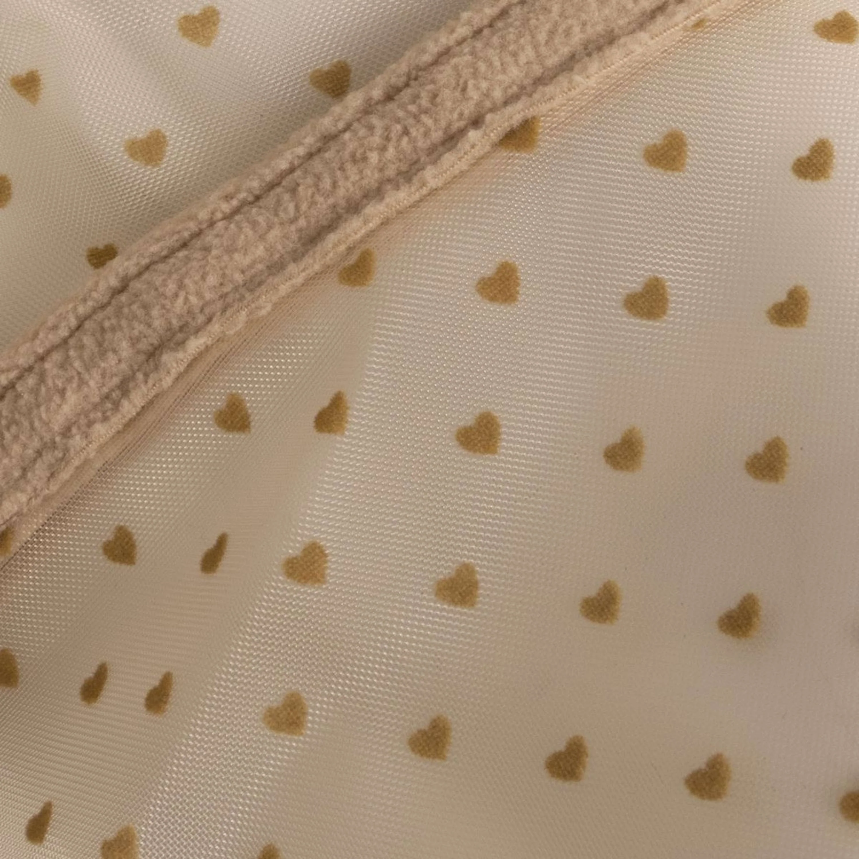 Kentucky Fliegenmaske Heart mit Ohren und Nase Beige - Image 12