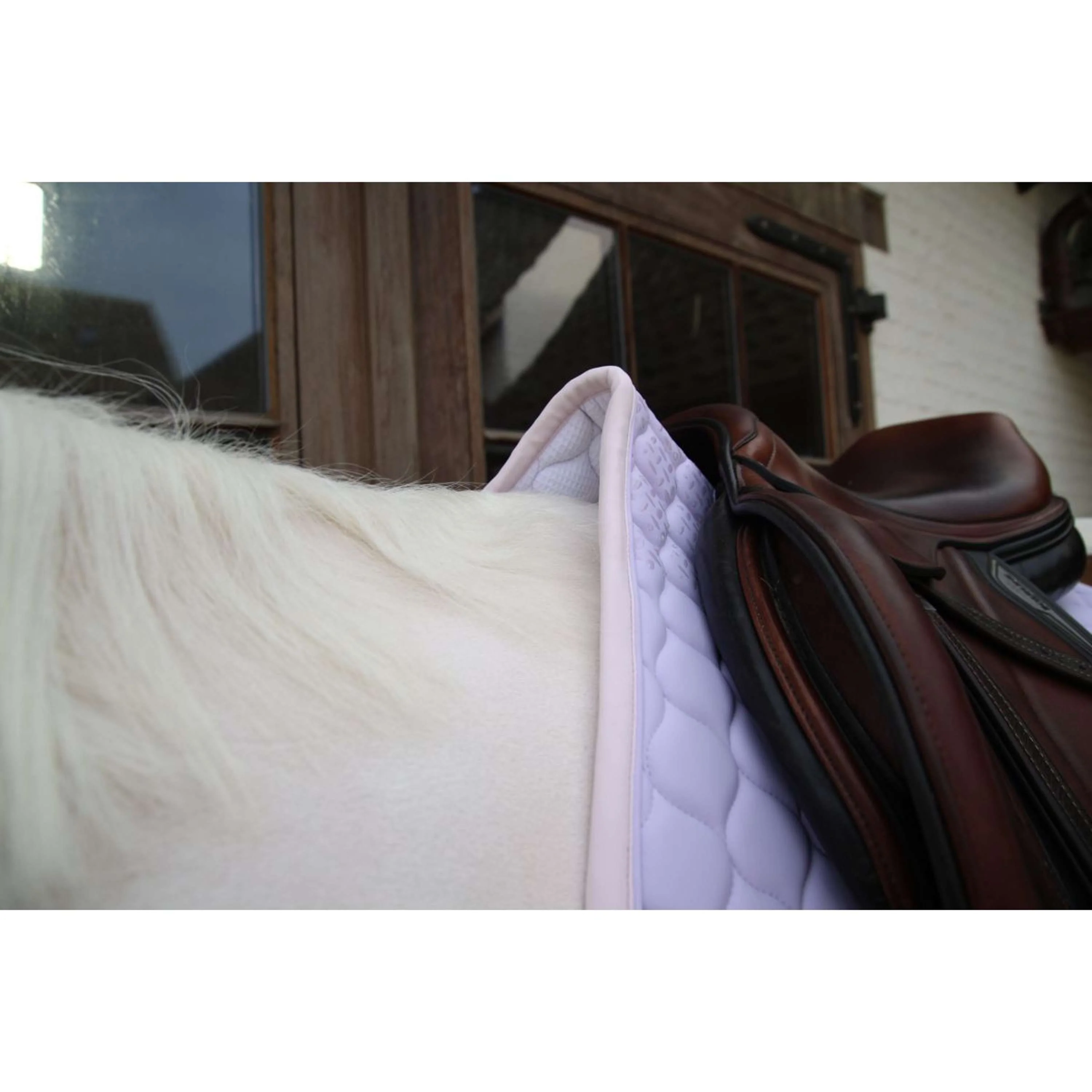 Kentucky Horsewear Schabracke Softshell Onion Quilt Springen Hellviolett/Hellrosa - Image 8