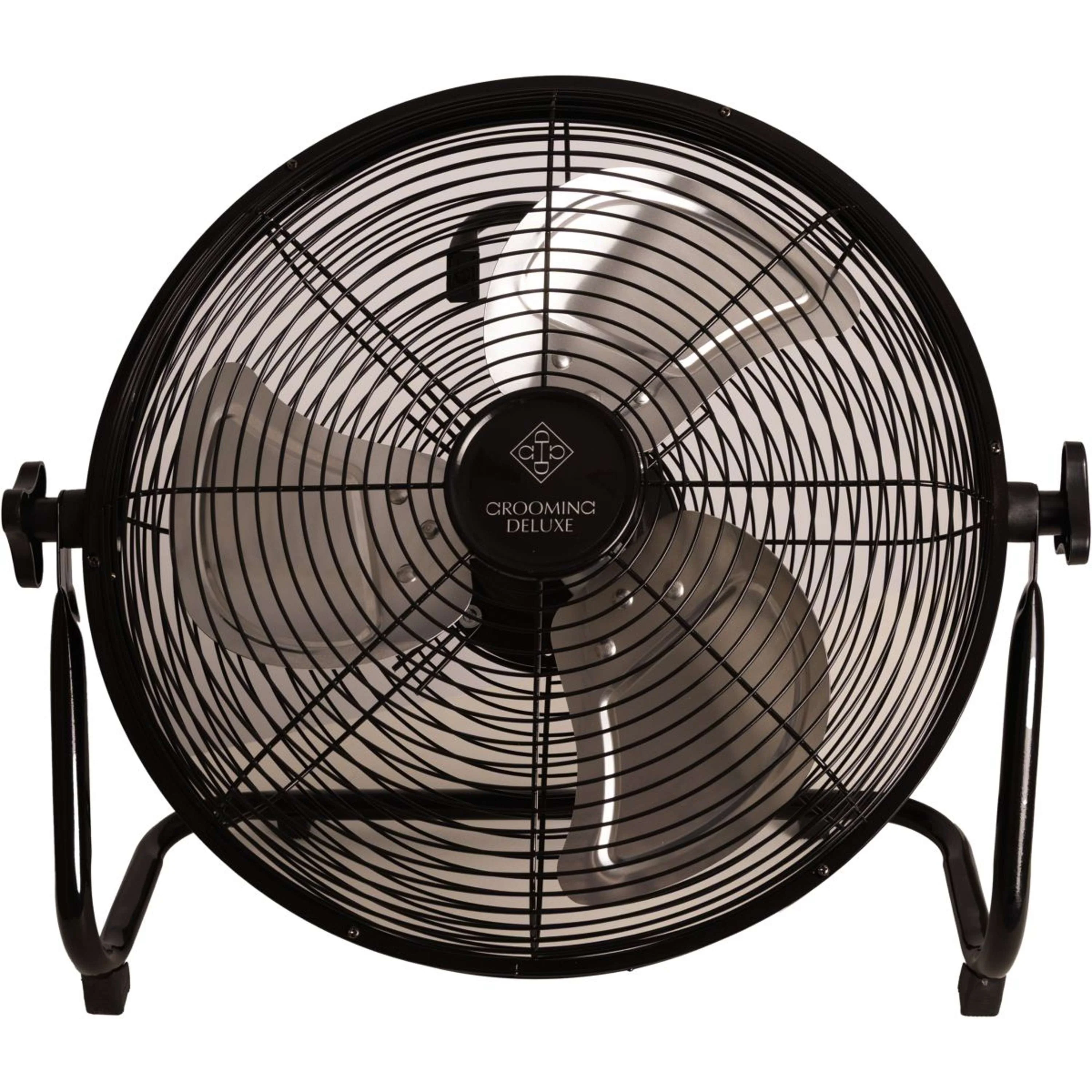 Kentucky Kabelloser Ventilator mit Akku und Ladegerät Schwarz