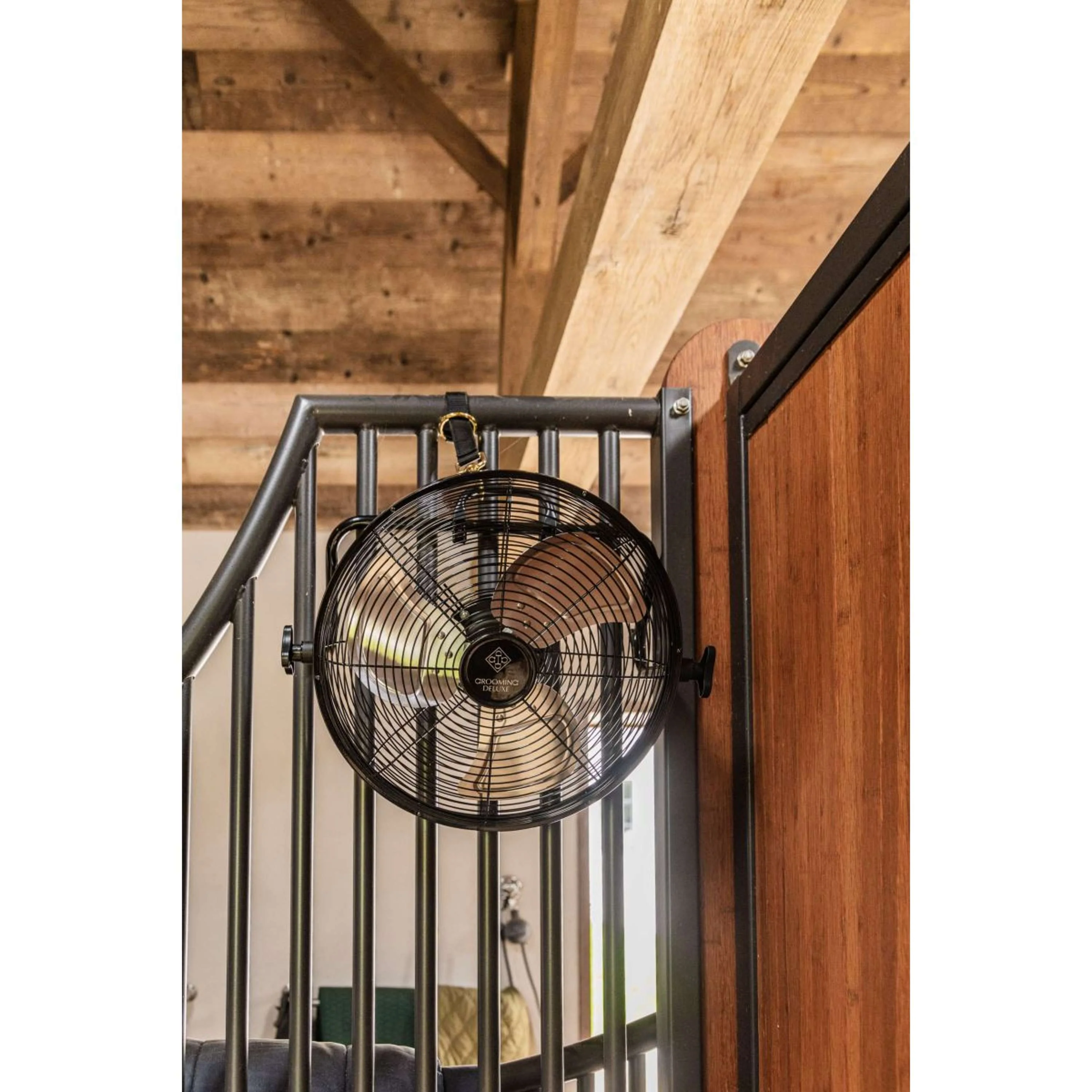 Kentucky Kabelloser Ventilator mit Akku und Ladegerät Schwarz - Image 10