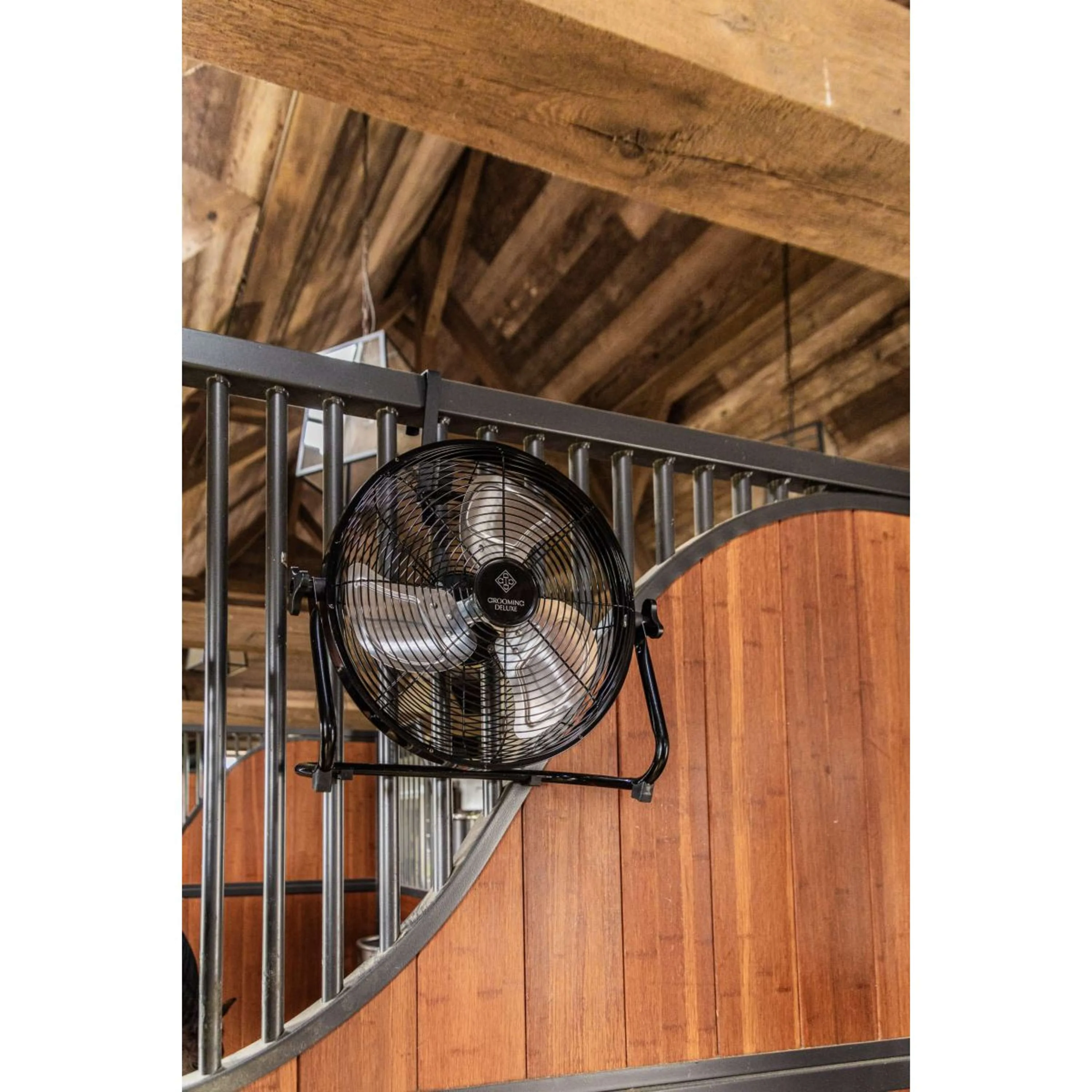Kentucky Kabelloser Ventilator mit Akku und Ladegerät Schwarz - Image 11