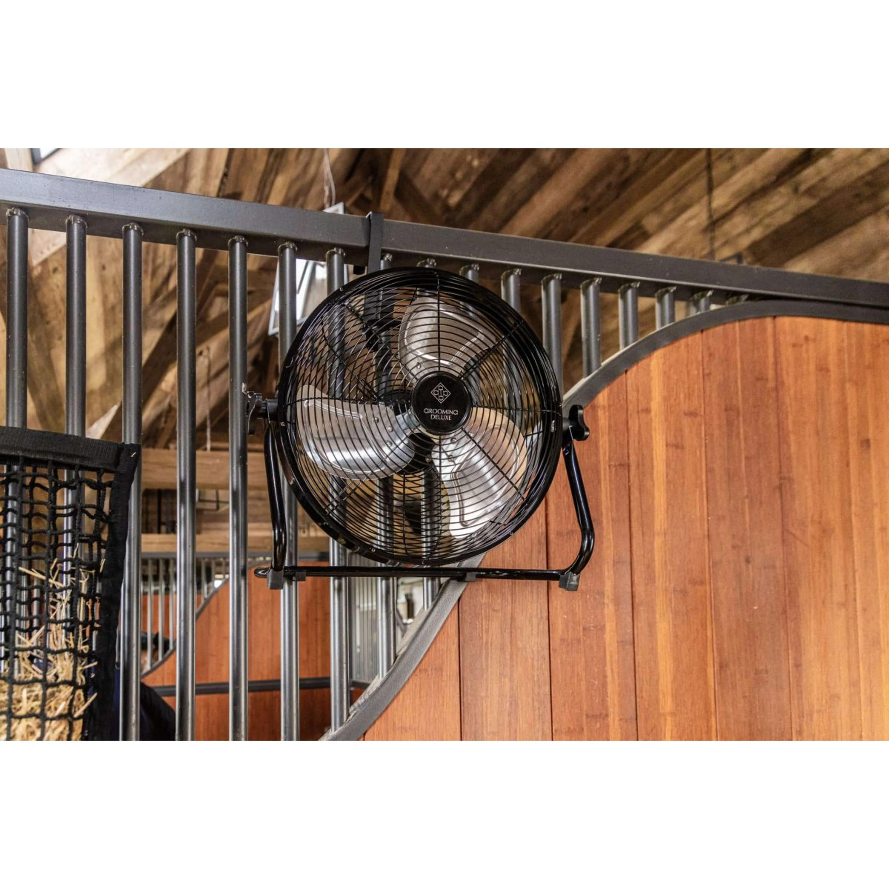 Kentucky Kabelloser Ventilator mit Akku und Ladegerät Schwarz - Image 3