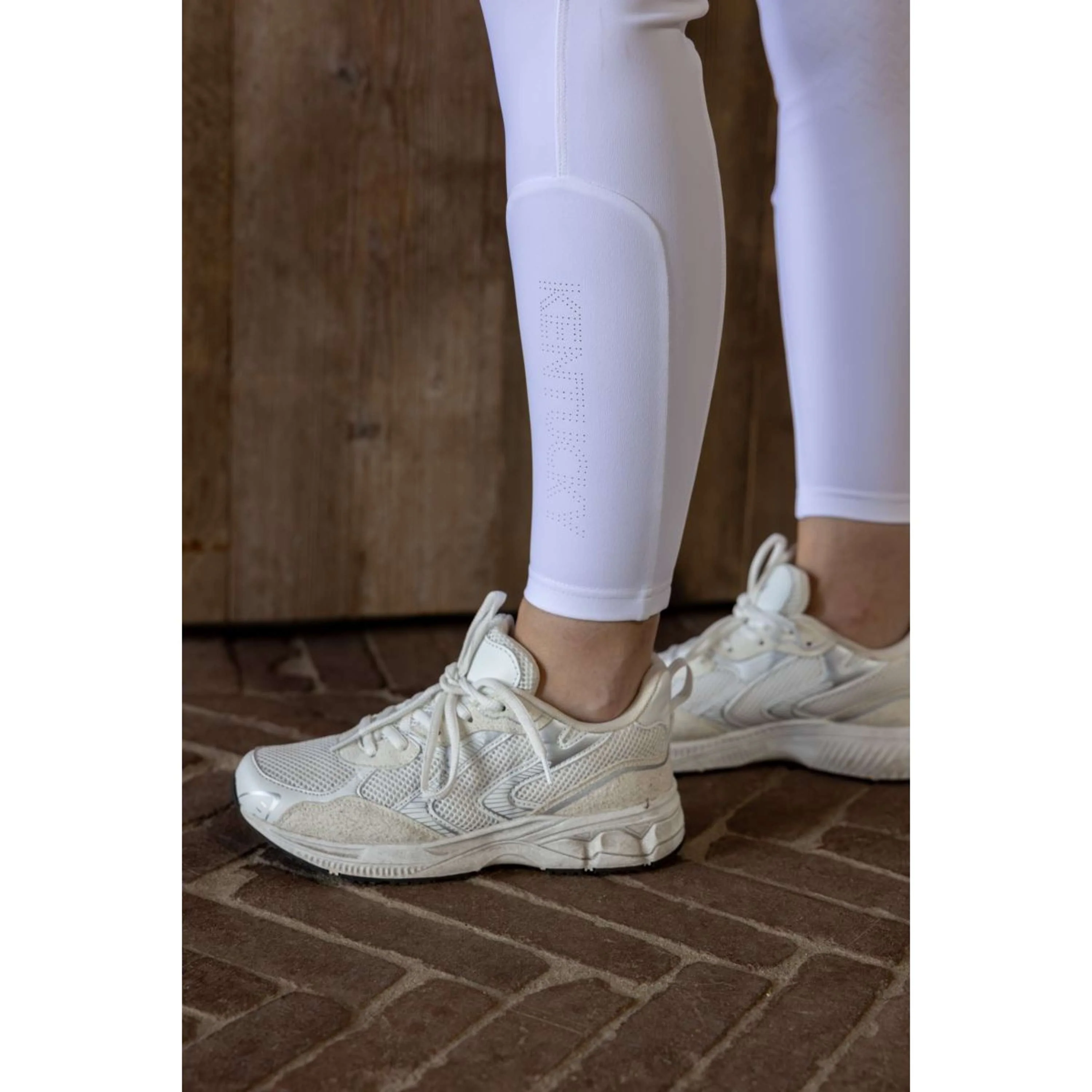 Kentucky Reithose Miami Knee Grip Damen Weiß - Image 5