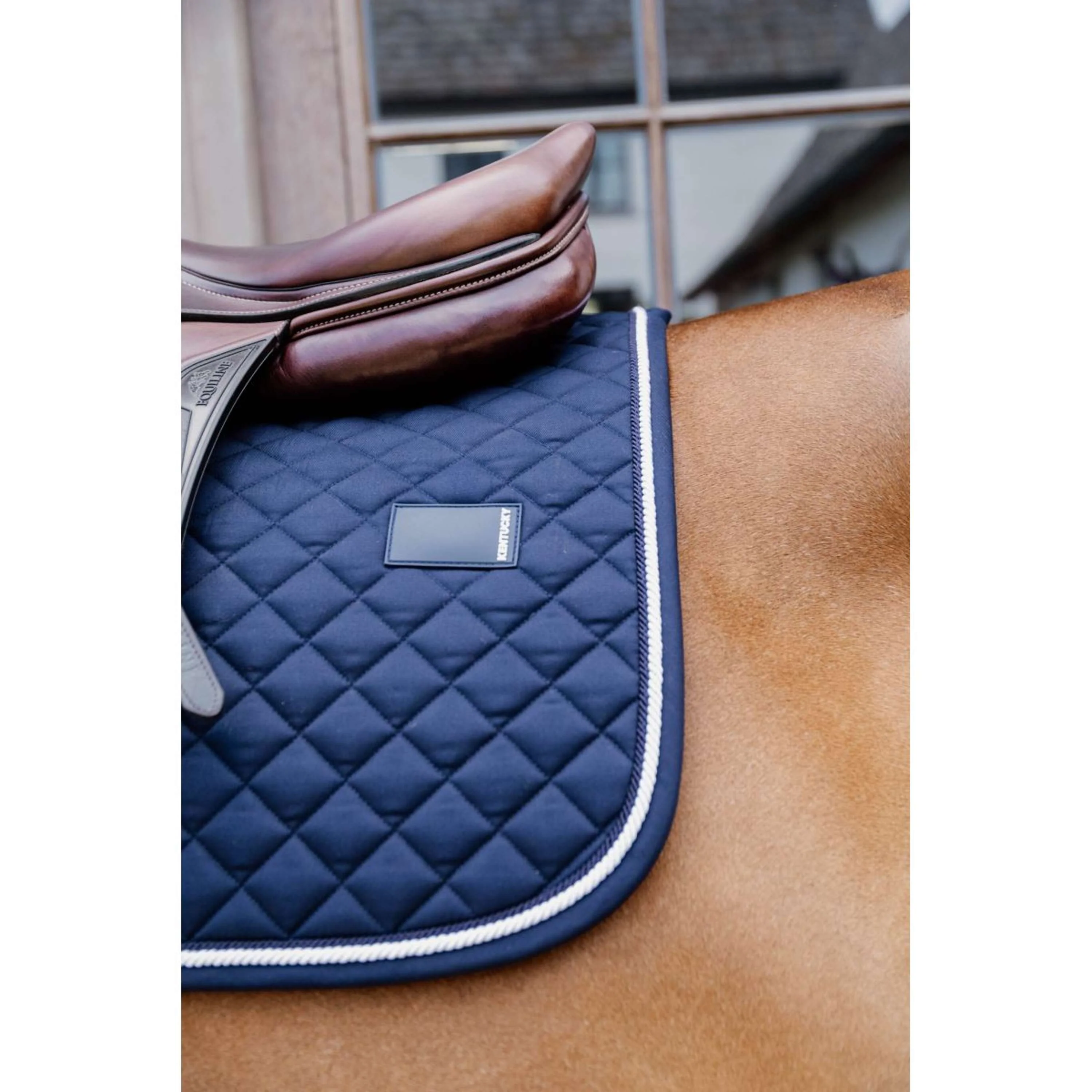 Kentucky Schabracke Diamond Rope Dressur Navy - Image 3
