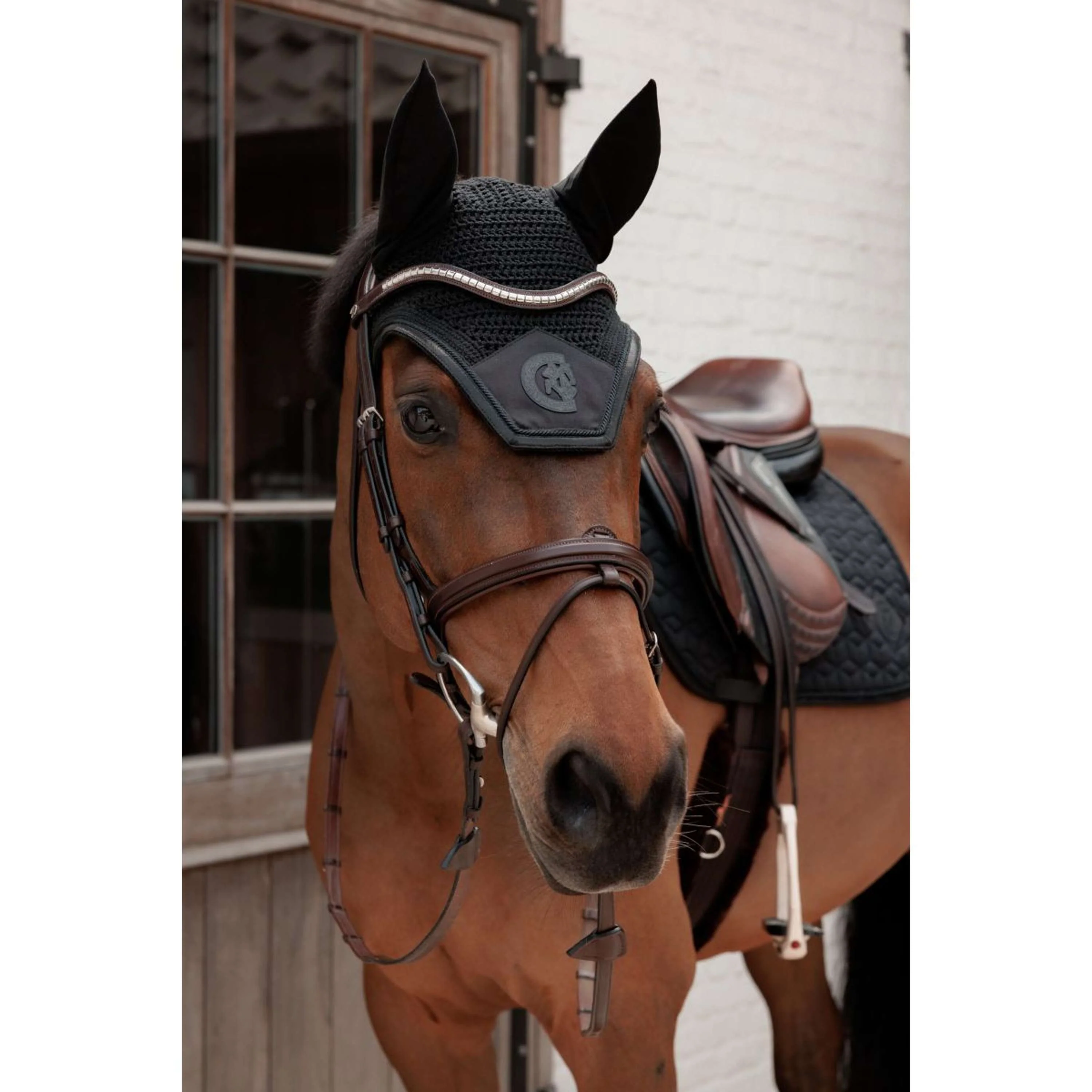 Kentucky Fliegenhaube Wellington Sparkling Logo Schwarz - Image 2