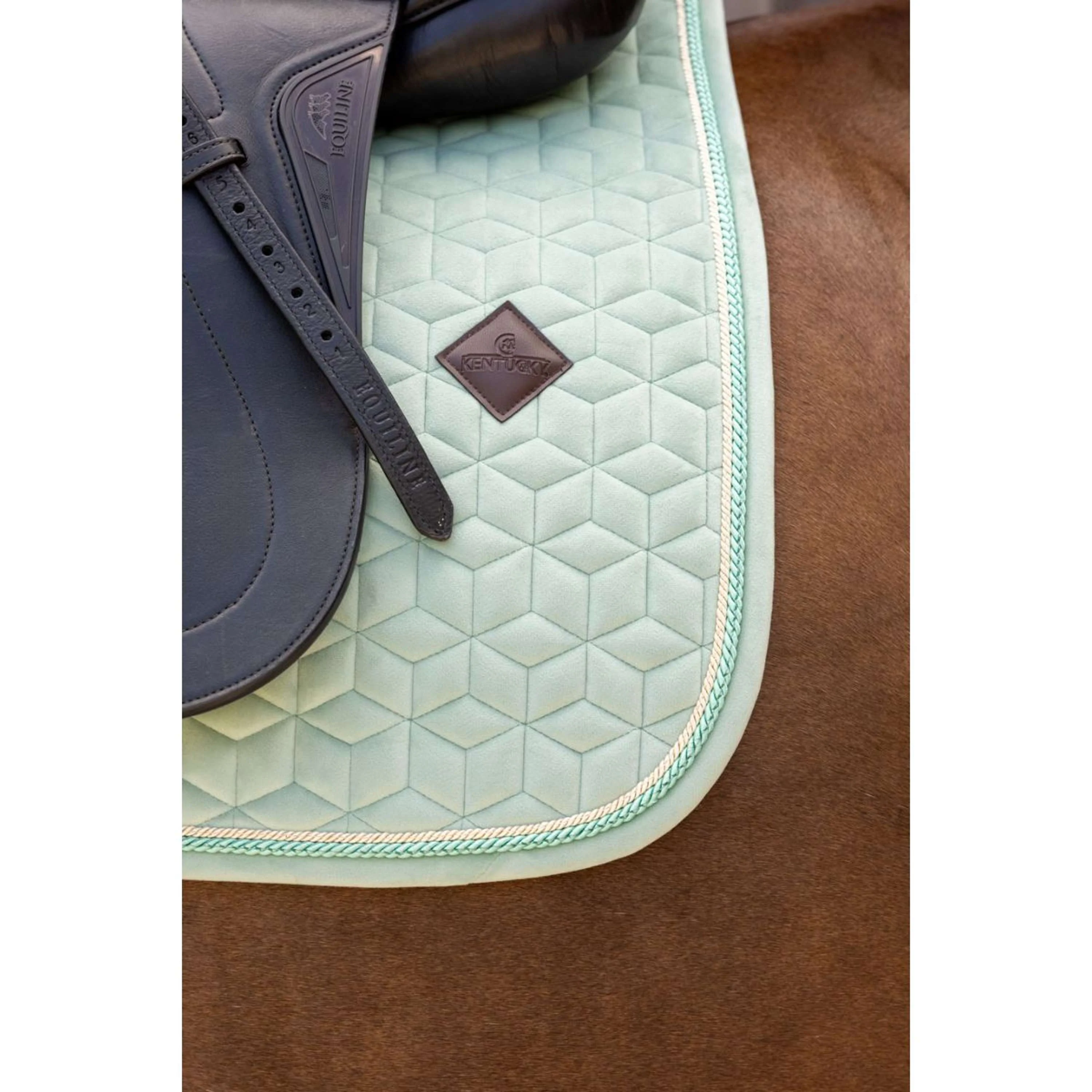 Kentucky Schabracke Velvet Dressur Mint - Image 4